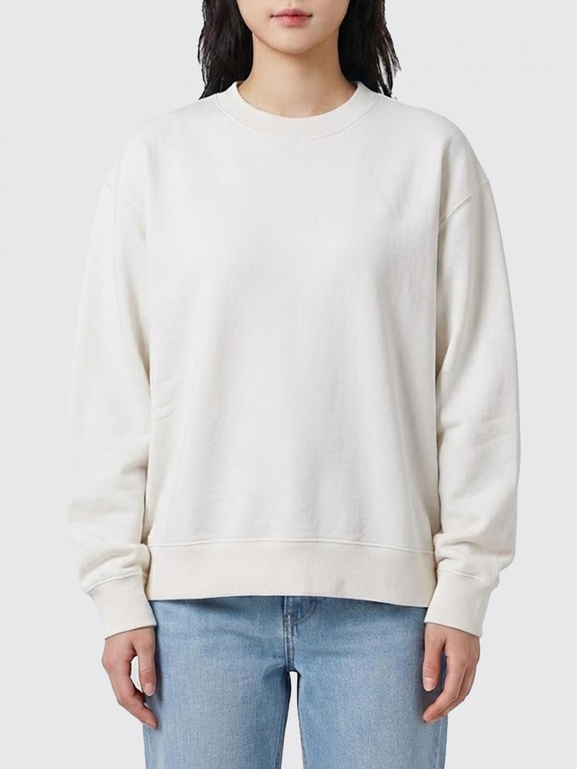 Golden Goose Golden Goose Sweatshirt Woman White Size L / US 10 / IT 46 - 1 Thumbnail