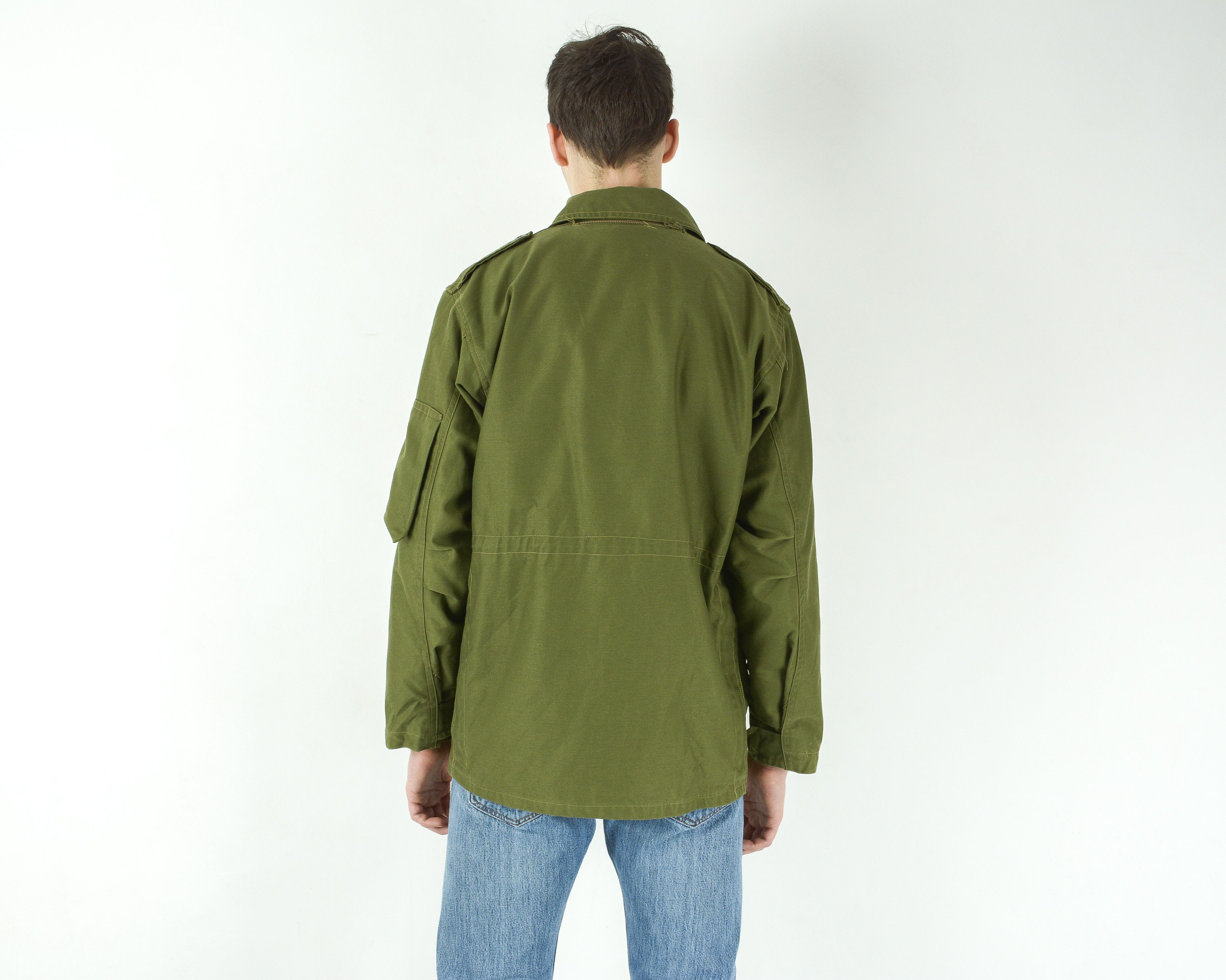 Vintage Spanish 80s Oreitio M84 Jacket Men Foreign Tercio Military Size US L / EU 52-54 / 3 - 5 Thumbnail