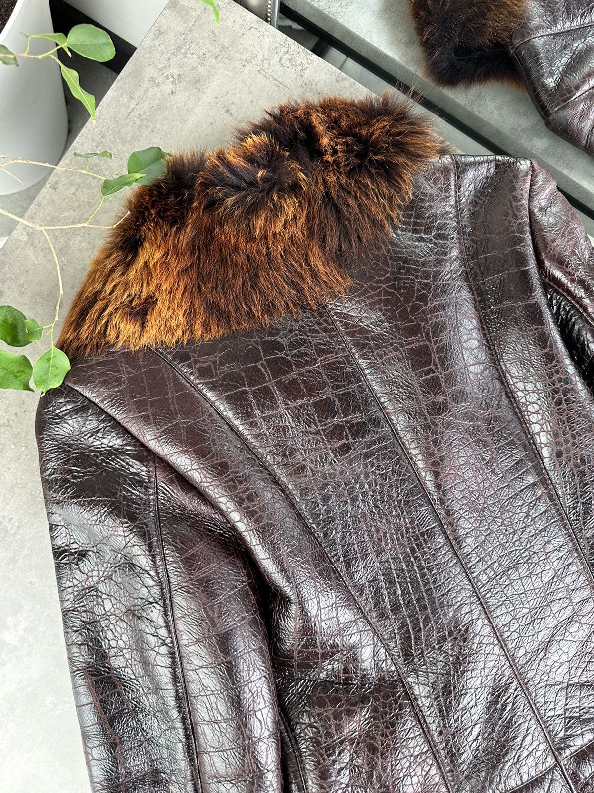 Japanese Brand Vintage Sheepskin Coat Size S / US 4 / IT 40 - 9 Thumbnail