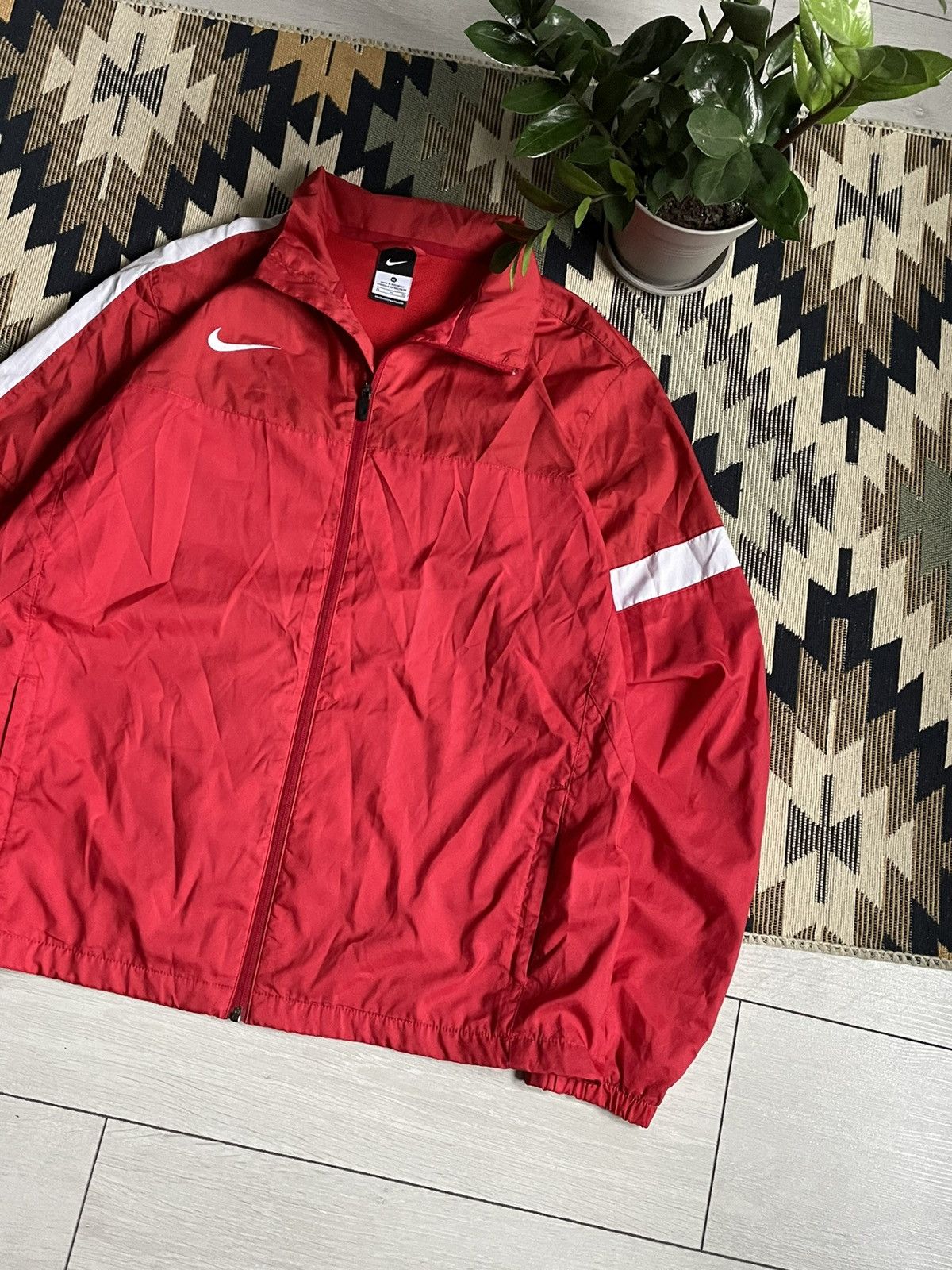 Nike × Vintage Nike Nylon Swoosh Track Jacket Size US XL / EU 56 / 4 - 4 Thumbnail