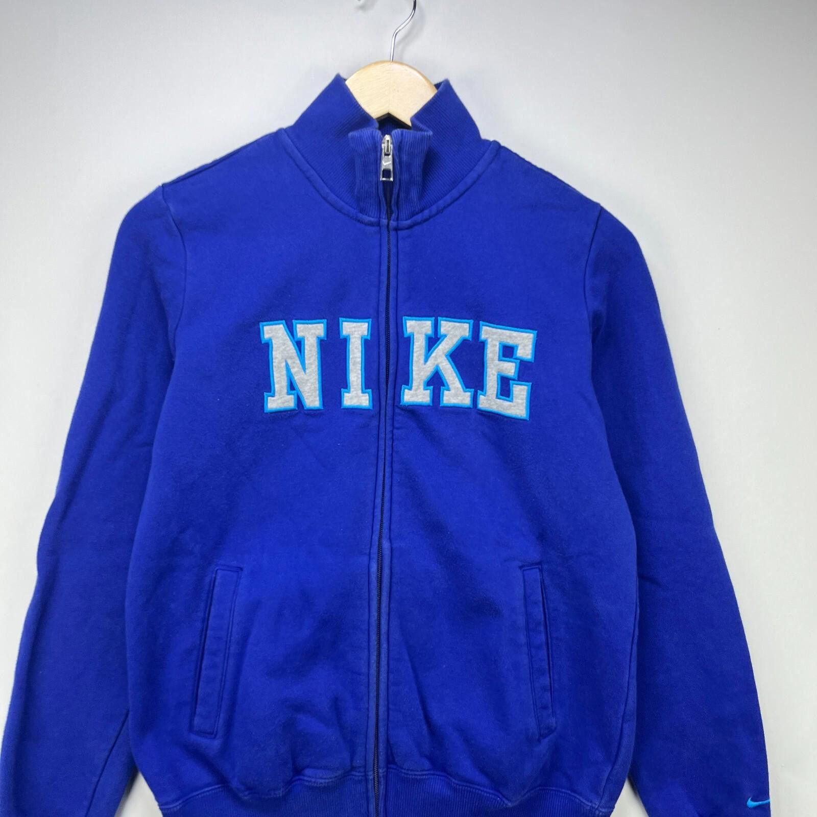 Nike Vintage Y2K Nike Track Zip Up Jacket Swoosh Womens Medium Size M / US 6-8 / IT 42-44 - 3 Thumbnail