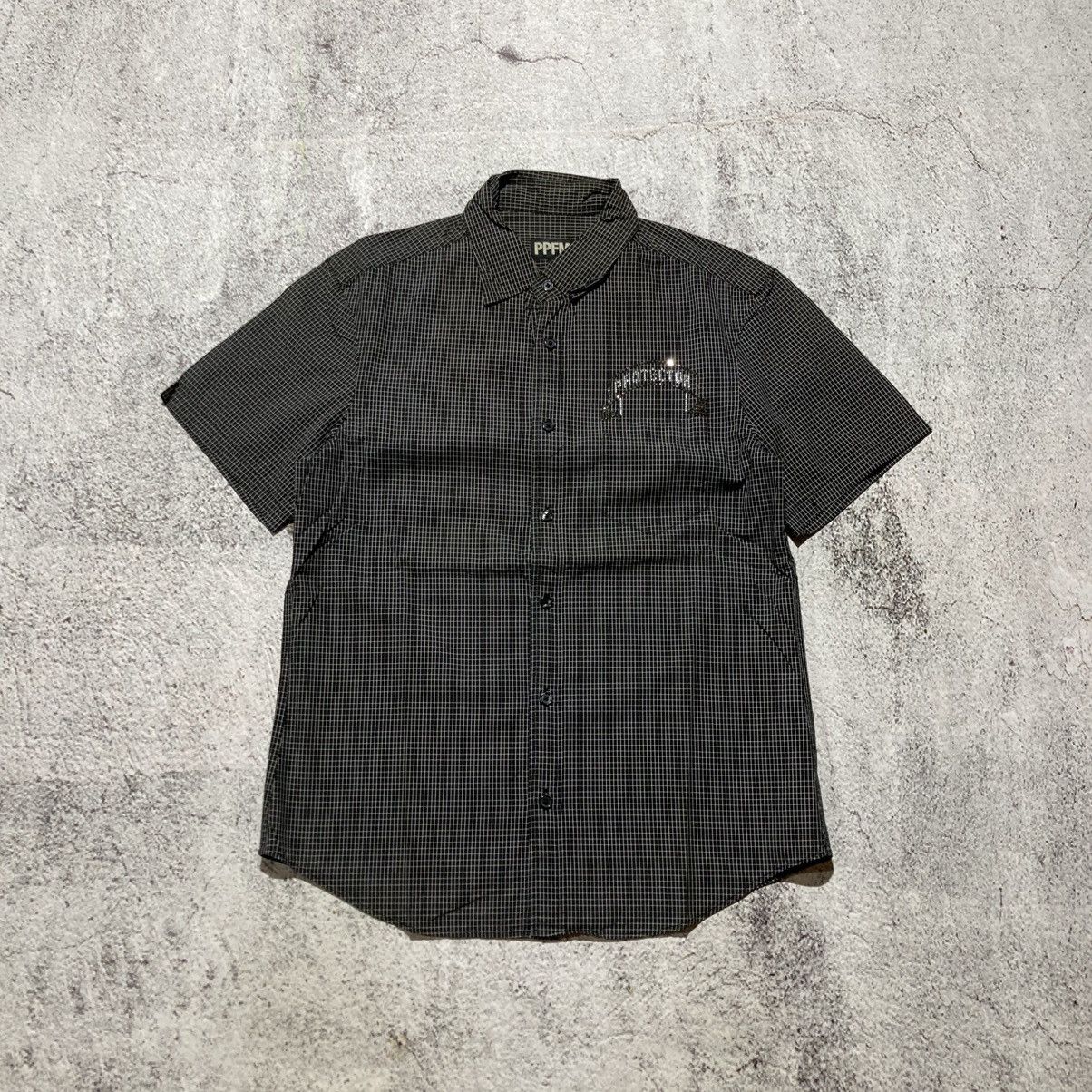 PPFM 2000s PPFM Protector Guitar Beaded Bling Shirt Short Slevee Size US M / EU 48-50 / 2 - 7 Thumbnail