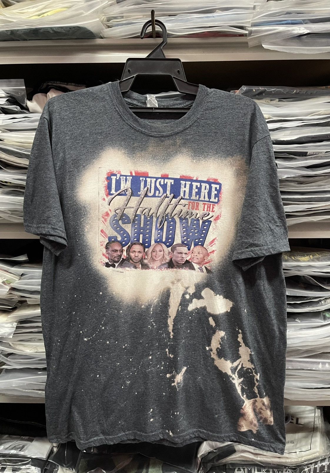 Rap Tees Rap Tees x I'm Just Here For The Halftime Show🔥🔥🔥 Size US XL / EU 56 / 4 - 1 Thumbnail