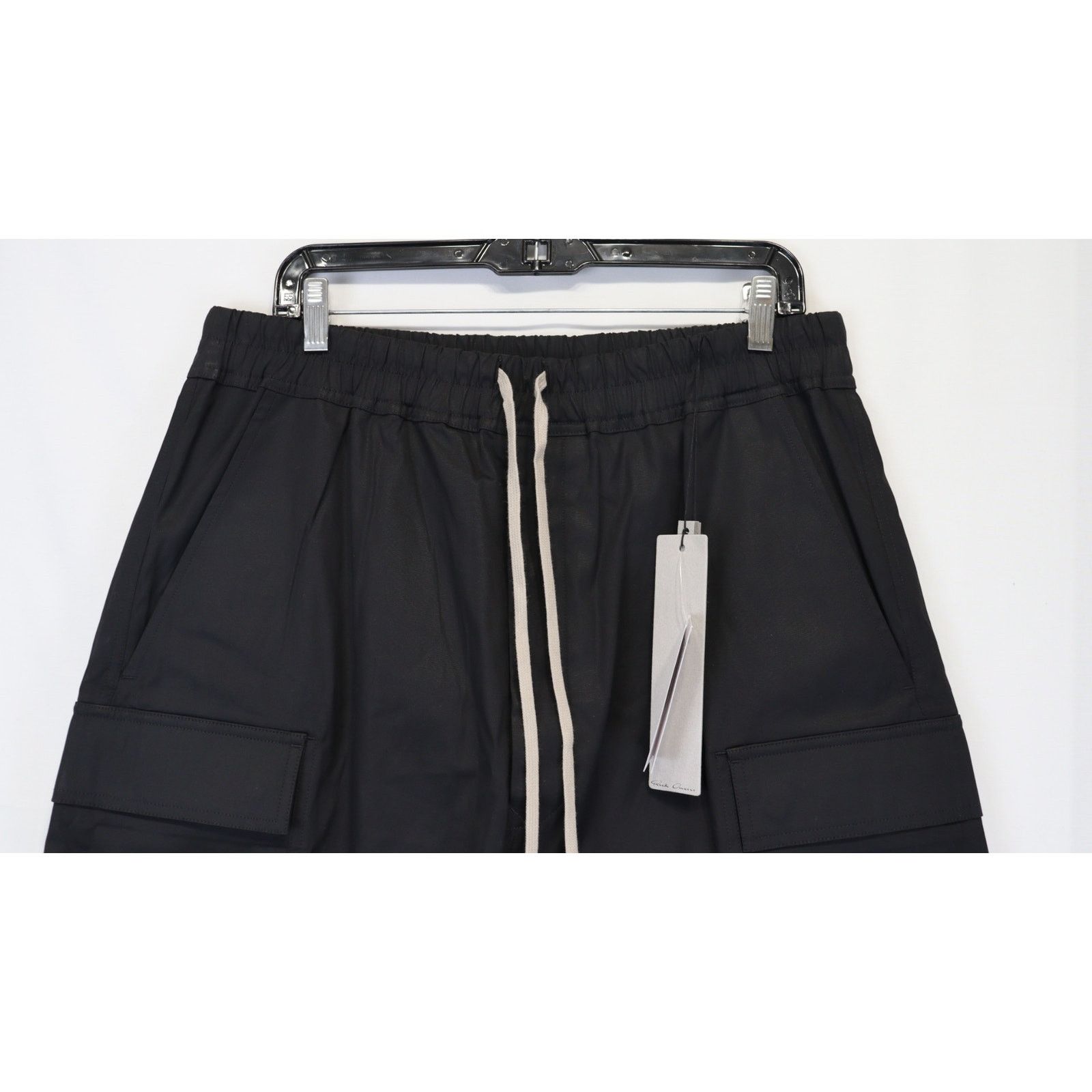 Rick Owens o1rshd1 Cargo Cropped in Black Size US 36 / EU 52 - 3 Thumbnail