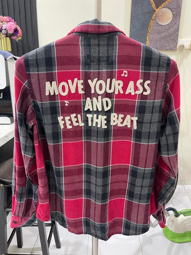 Hysteric Glamour × If Six Was Nine × Le Grande Bleu (L.G.B.) 🔥RARE !! HYSTERIC GLAMOUR ' MOVE YOUR ASS & FEEL THE BEAT' Size M / US 6-8 / IT 42-44 - 2 Thumbnail