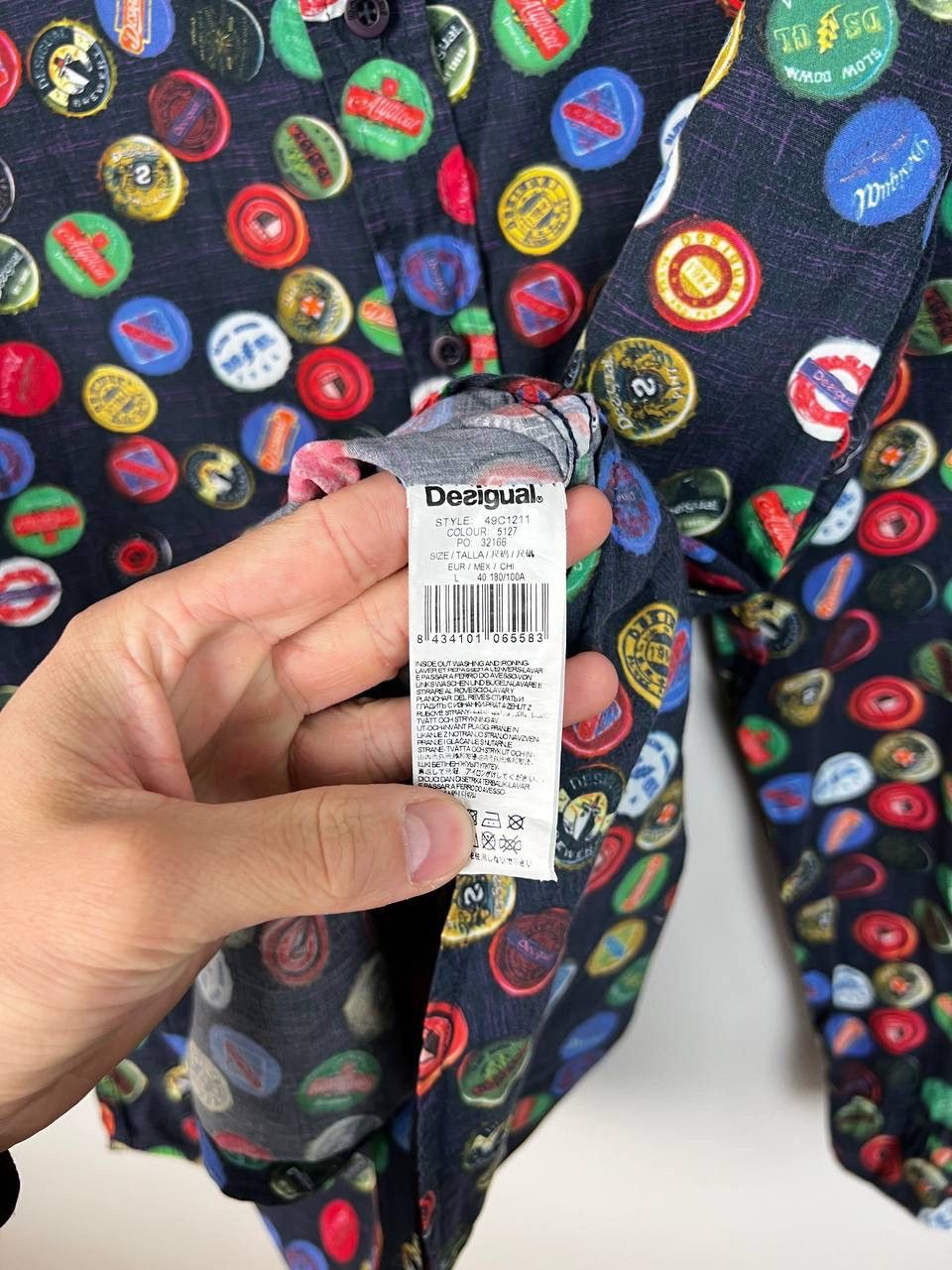 Desigual Desigual luxury crazy shirts size L Size US L / EU 52-54 / 3 - 4 Thumbnail
