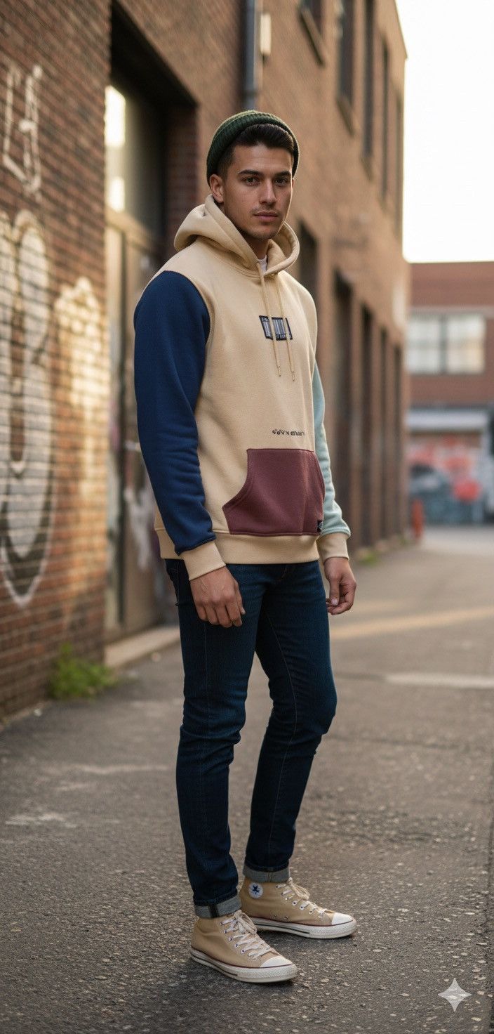 The Brooklyn Circus The Brooklyn Circus BKc A Way Out There Colorblock Hoodie S Size US S / EU 44-46 / 1 - 3 Thumbnail