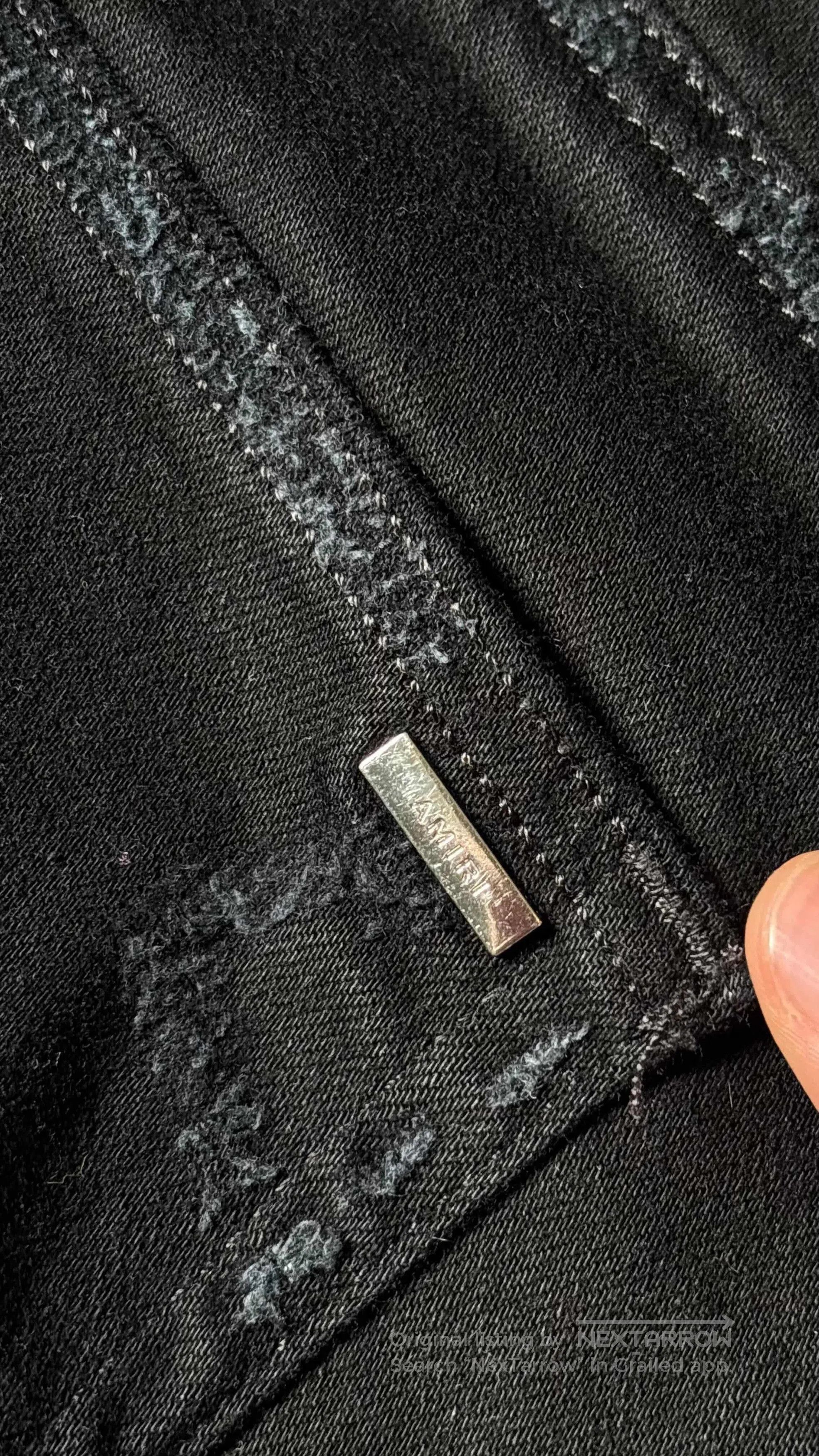Amiri Amiri MX1 Snake Patch Jeans . Size US 33 - 5 Thumbnail