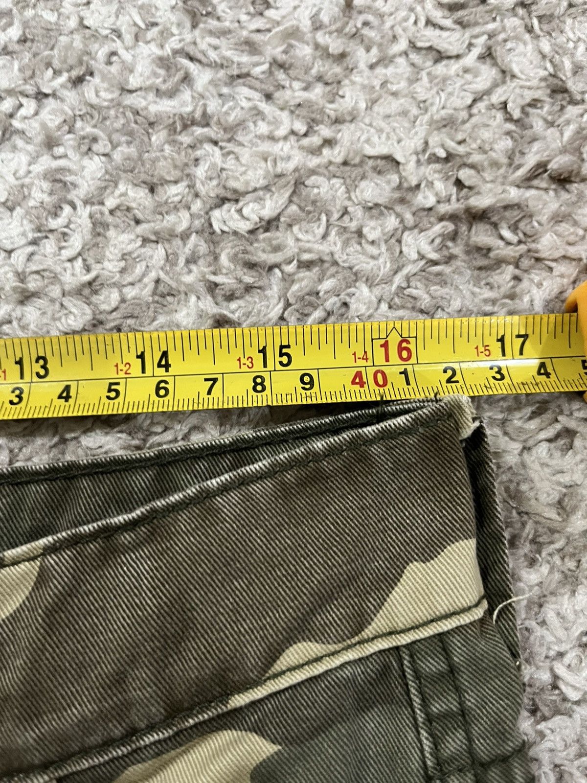 If Six Was Nine AK Army Camo Cargo Pants – 6 Pocket Military Style – Size 33 Size US 33 - 13 Thumbnail
