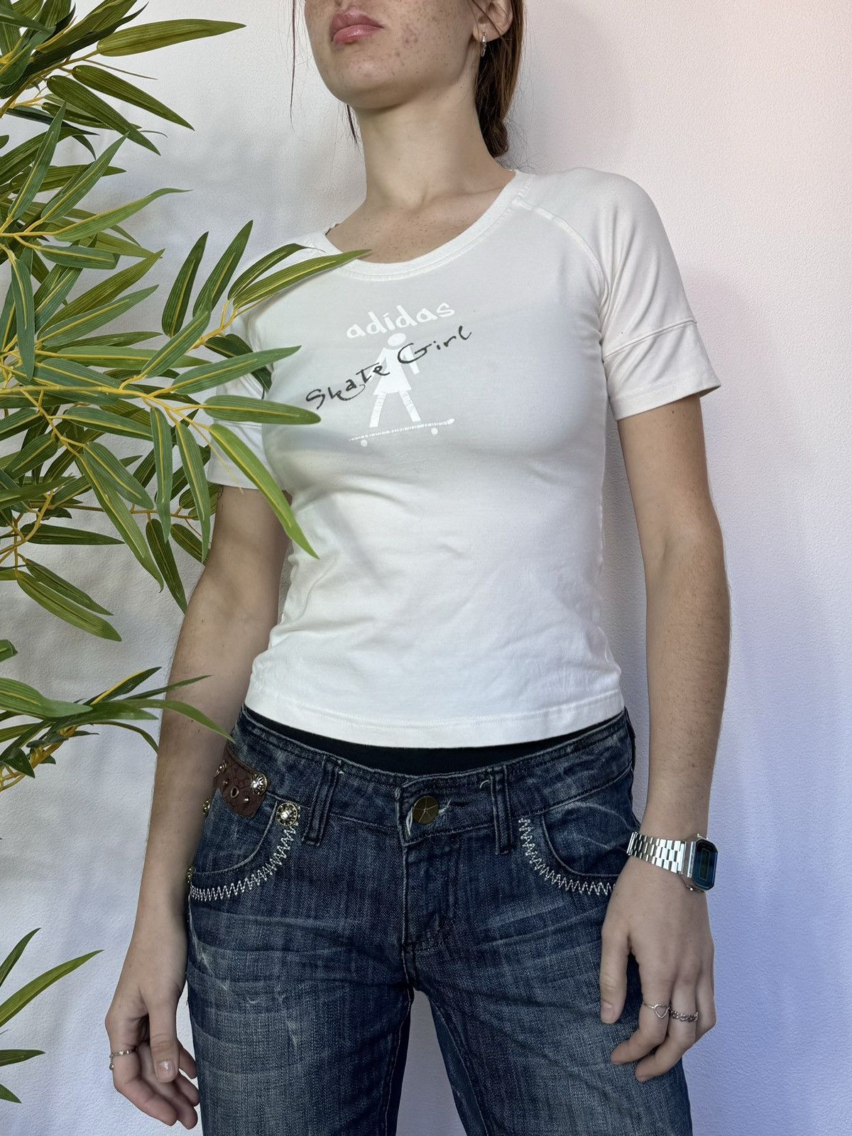 Adidas × Vintage VINTAGE ADIDAS SKATE GIRL 2000s TEE SHIRT Size M / US 6-8 / IT 42-44 - 1 Thumbnail