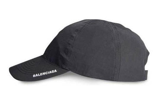 Balenciaga o1loc1c1224 Size: OS / 744268 Packable Hat/Cap in Black Size ONE SIZE - 4 Thumbnail