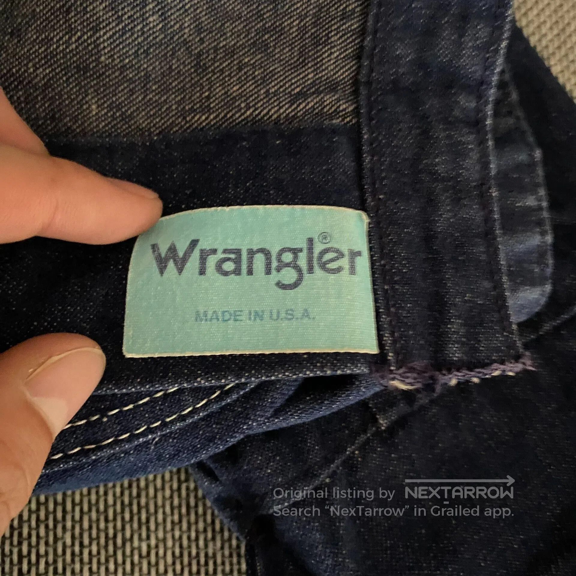Wrangler Wrangler Denim Four. Size US L / EU 52-54 / 3 - 8 Thumbnail