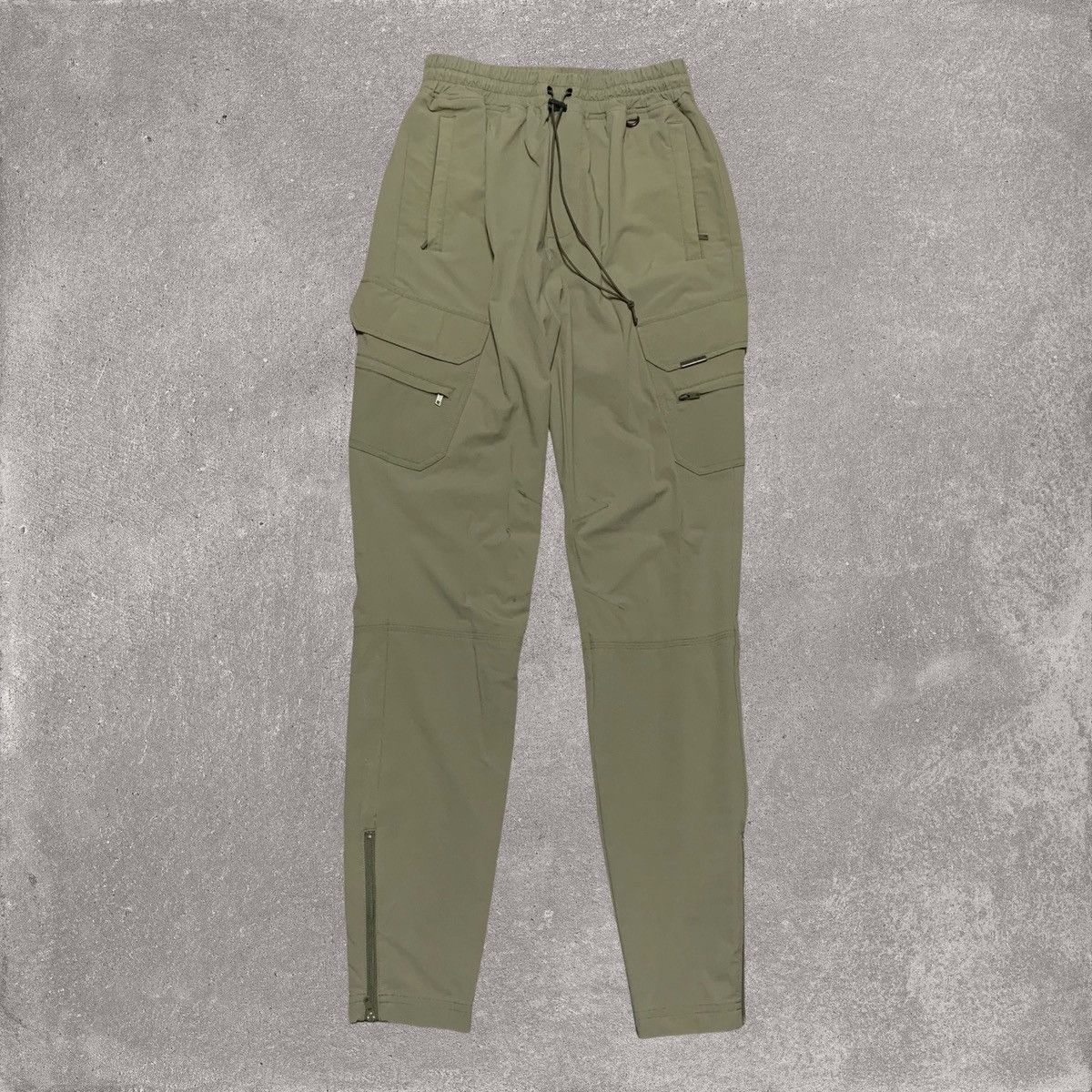 Represent Clo. Represent Small 247 Pants Khaki Green Track Pant Bottoms Size US 30 / EU 46 - 1 Thumbnail