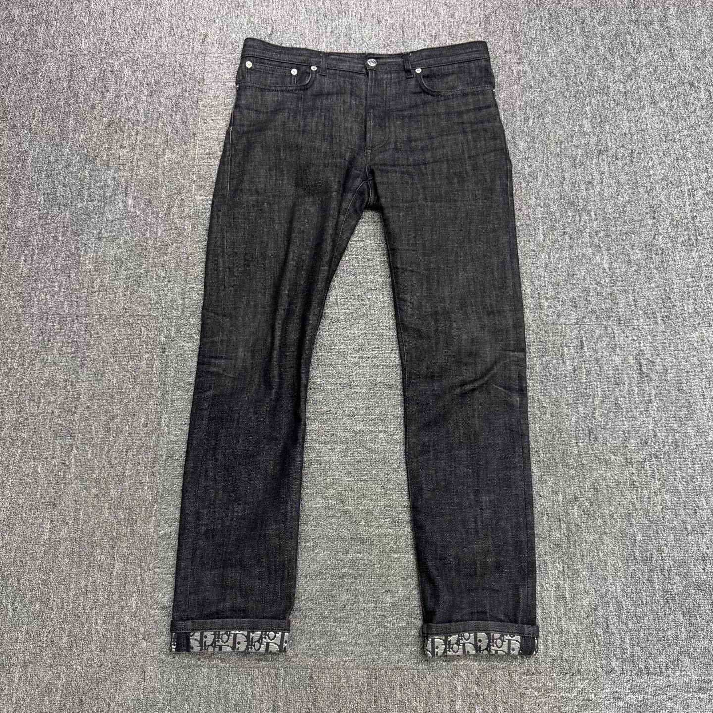 Dior Dior Monogram Denim Pants Size 31 Size US 31 - 1 Thumbnail