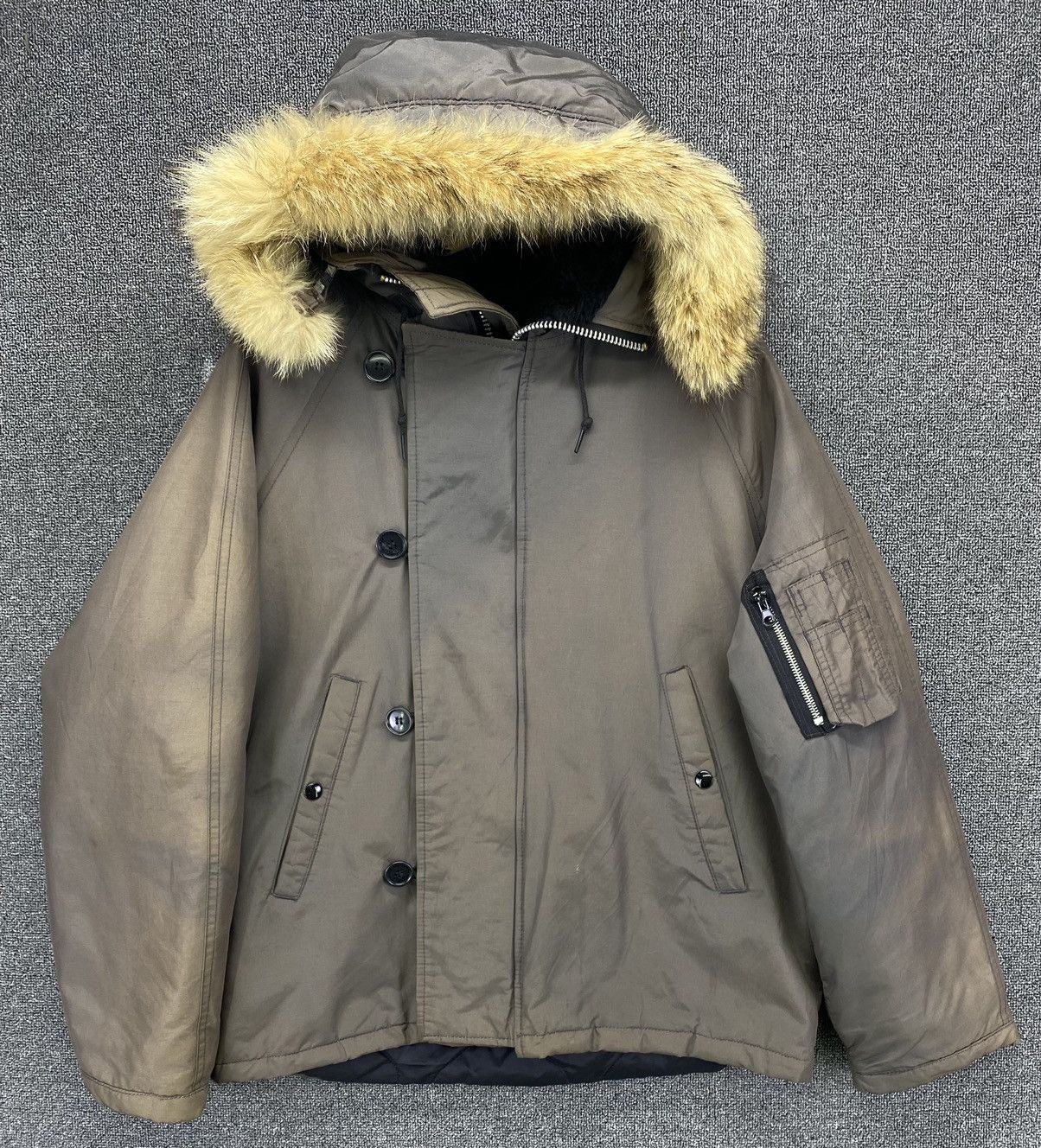 Vintage VINTAGE I SPIEWAK & SONS ATTACHED HOOD N-2B BOMBER JACKET Size US M / EU 48-50 / 2 - 5 Thumbnail
