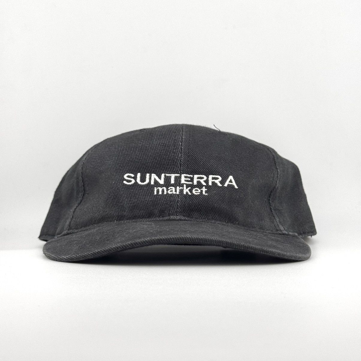 Vintage Sunterra Market Embroidered Logo Cap Black Washed CA Merch Size ONE SIZE - 1 Thumbnail