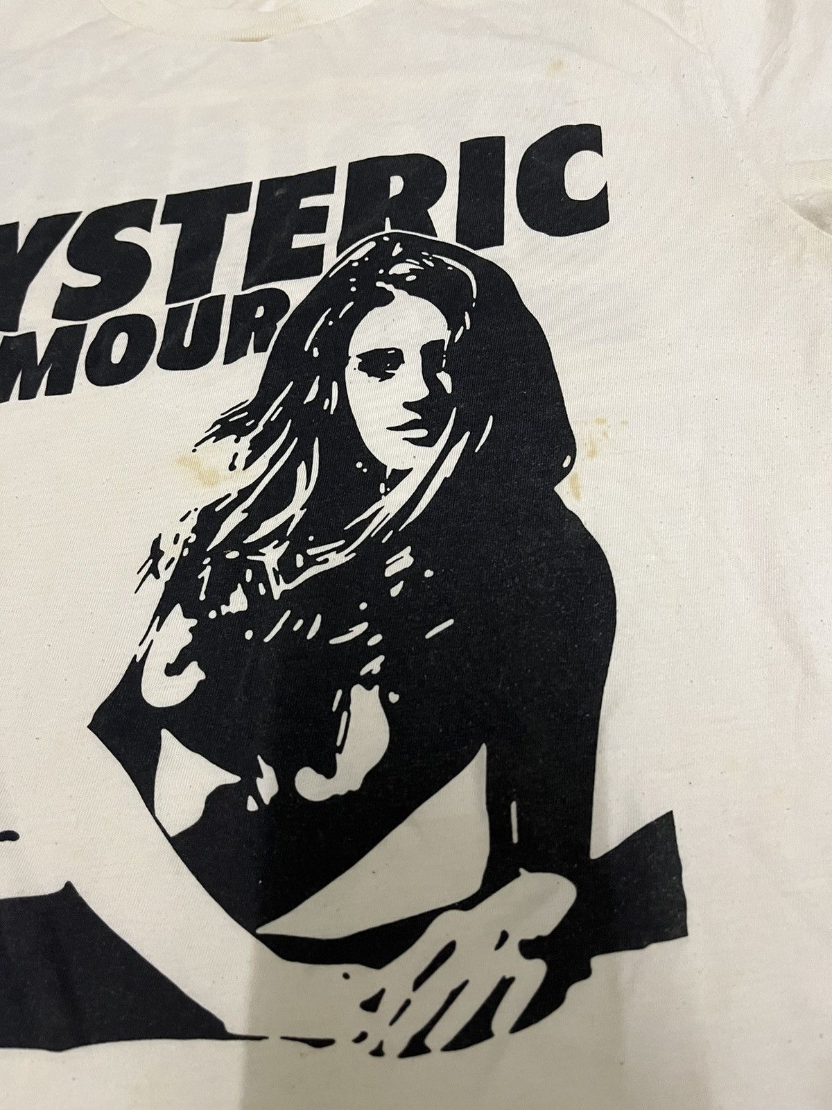 Hysteric Glamour × Japanese Brand × Vintage Vintage 90s hysteric glamour tshirt Size S / US 4 / IT 40 - 4 Thumbnail