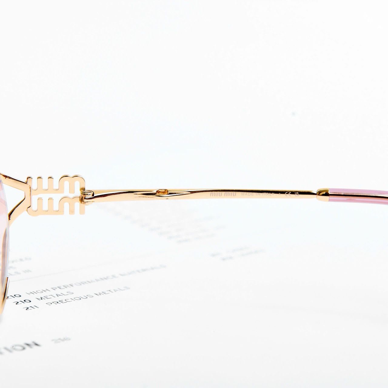 Miu Miu MIU MIU 0MU 52YS 5AK06S SUNGLASSES Size ONE SIZE - 4 Thumbnail