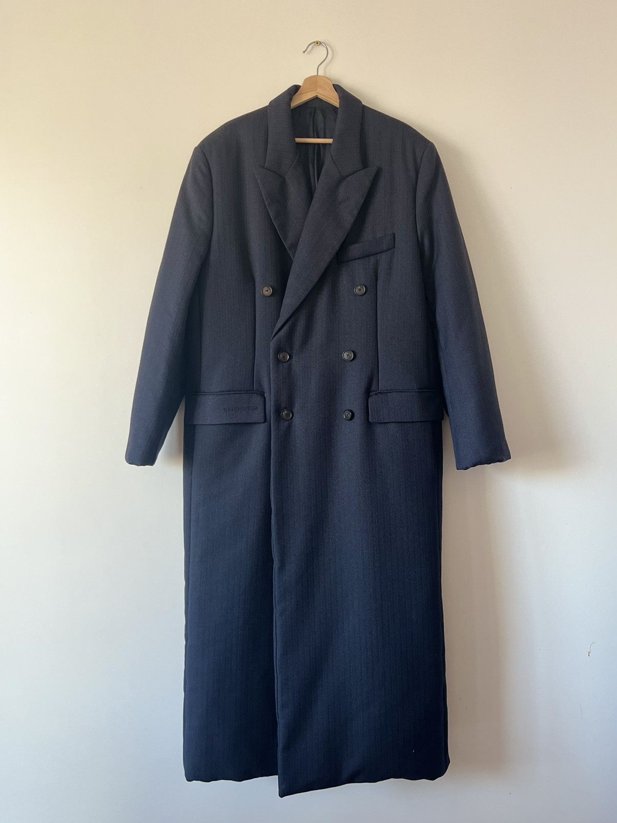 Balenciaga 17FW Padded Trench Coat Size US M / EU 48-50 / 2 - 2 Thumbnail