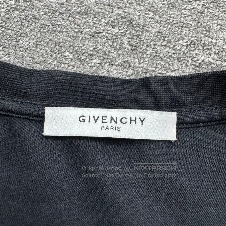 Givenchy Sequined Dog Head Short-Sleeve