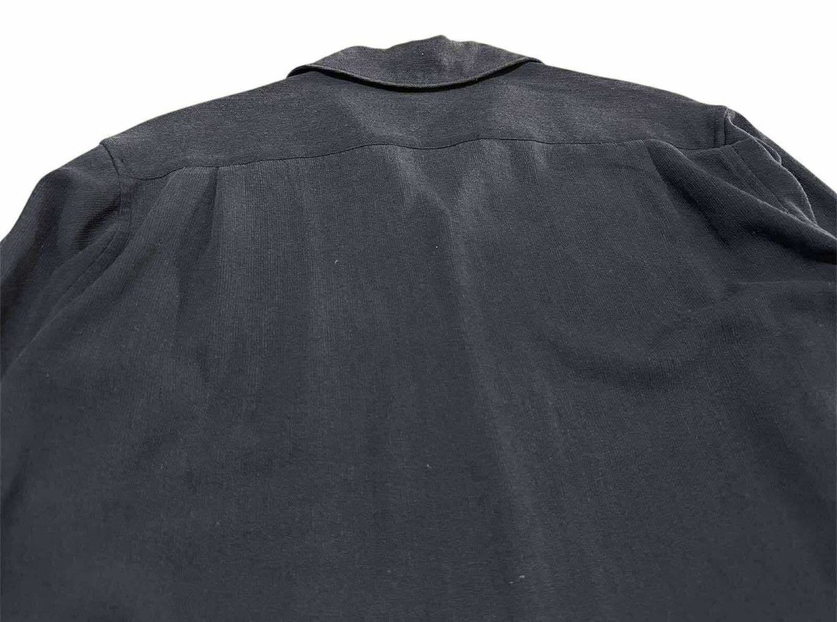 Beams Plus 🔥Beams Black Ribbed Shirt Button Up Long Sleeve Size US M / EU 48-50 / 2 - 5 Thumbnail
