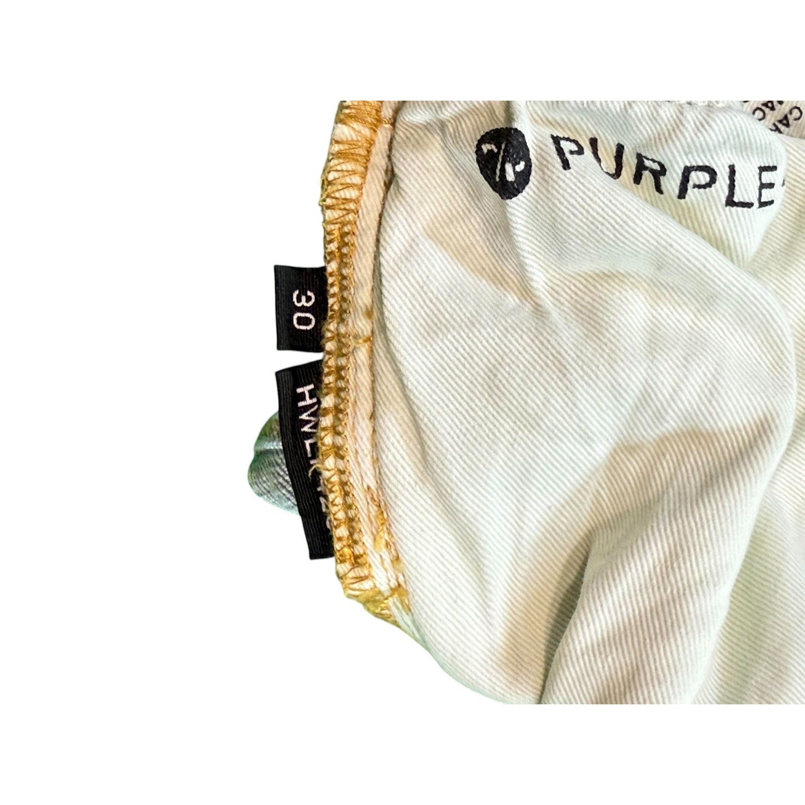 Purple Brand Purple Brand Halftone Worldmark Light Wash Jeans Size US 30 / EU 46 - 6 Thumbnail