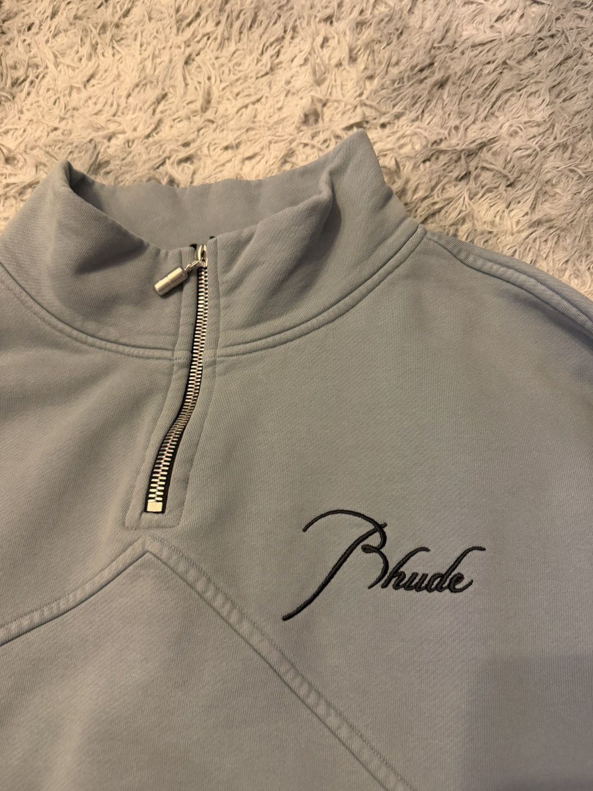 Rhude signature embroidered hoodie Size US XXL / EU 58 / 5 - 2 Thumbnail
