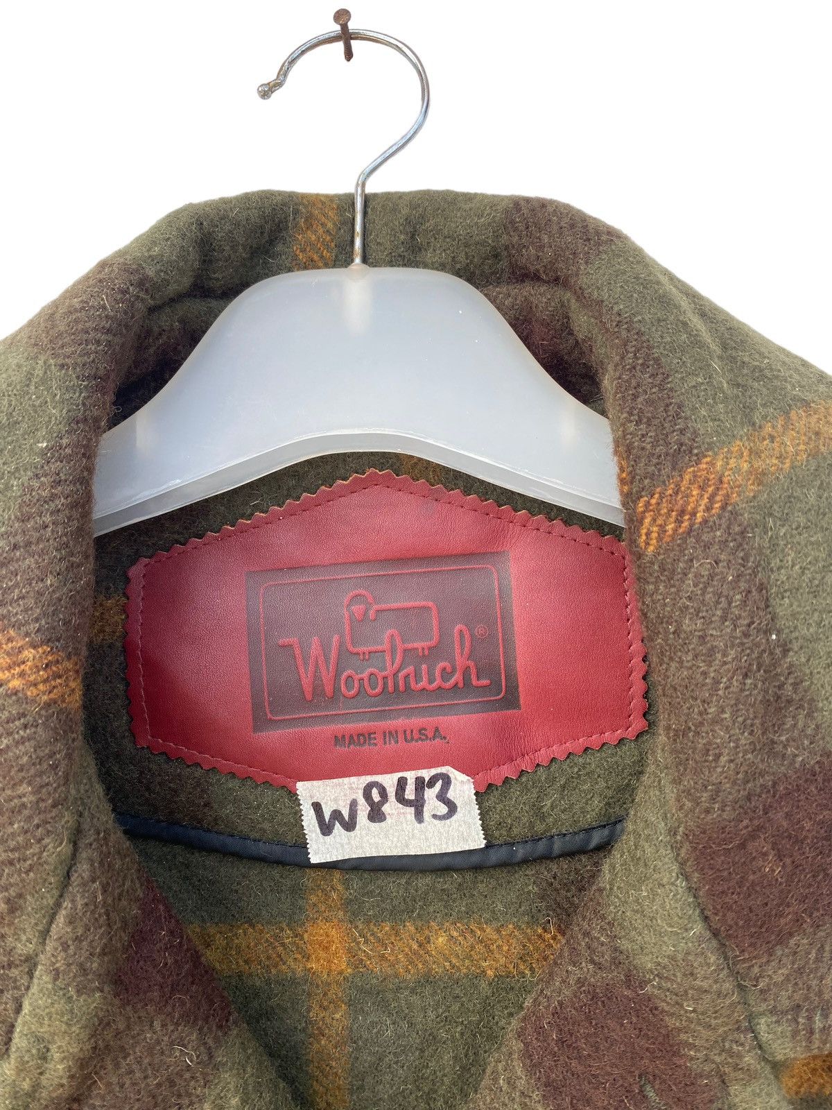 Vintage Vintage Woolrich Checkered Wool Jacket Size US M / EU 48-50 / 2 - 3 Thumbnail