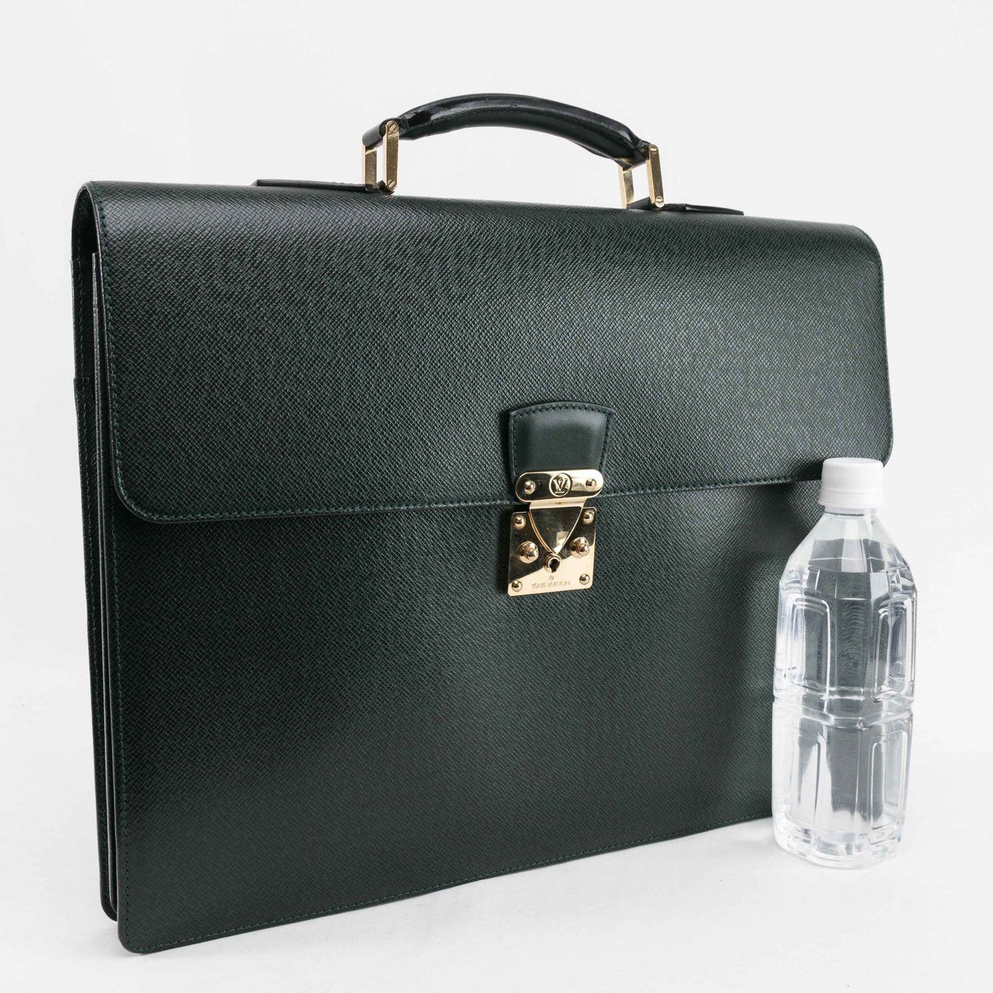 Louis Vuitton Louis Vuitton Green Taiga Leather Robusto Briefcase Size ONE SIZE - 22 Thumbnail