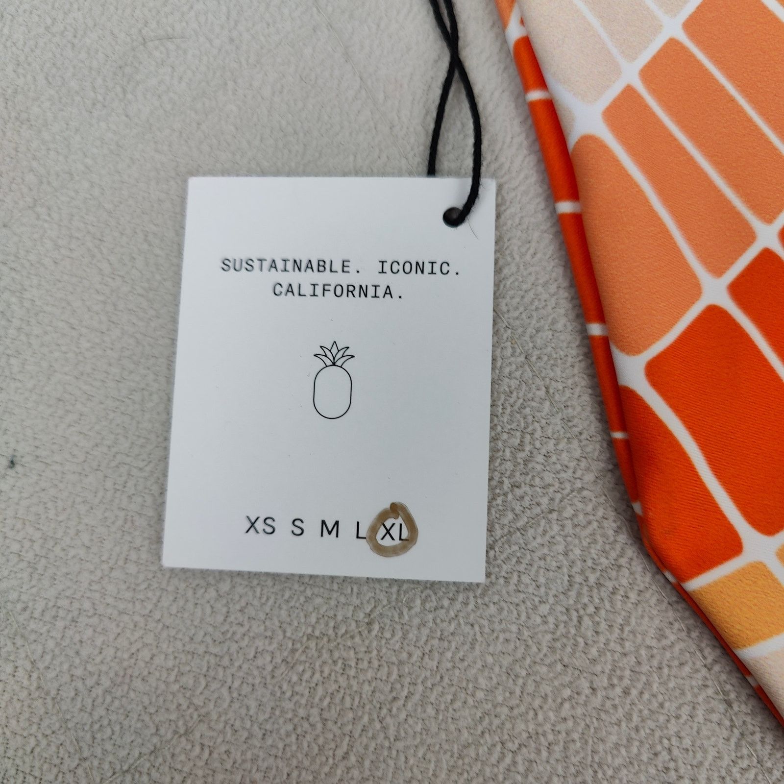 Other Skatie Cheryl Swim Bottoms Womens XL NWT Orange Wave Size ONE SIZE - 2 Thumbnail