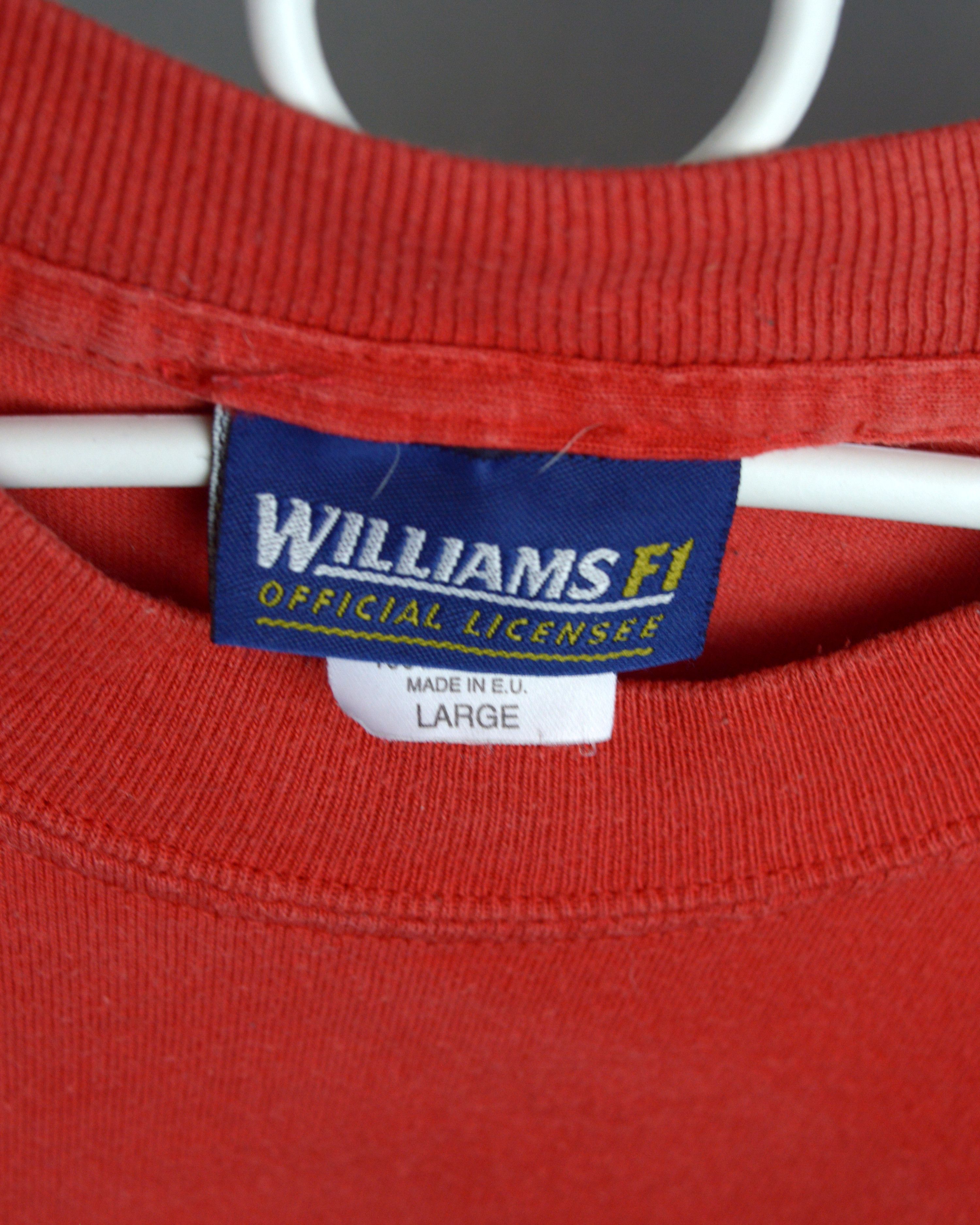 Vintage Vintage Williams F1 90s t shirt Size US L / EU 52-54 / 3 - 5 Thumbnail