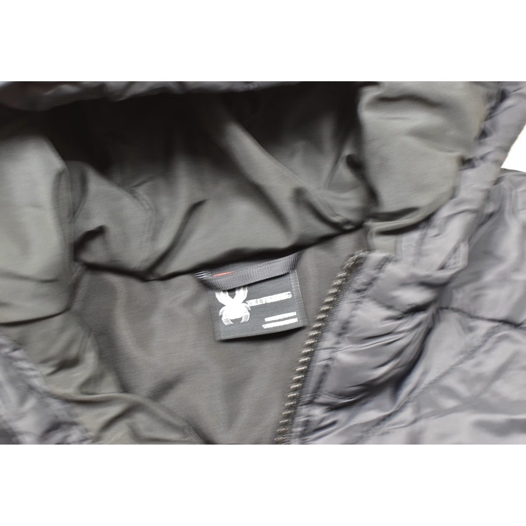 Spyder Spyder Women's Black Puffer Hooded Full Zip Jacket Regular M Polyester Regular Size M / US 6-8 / IT 42-44 - 6 Thumbnail