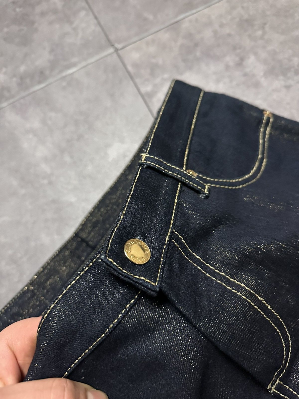 Louis Vuitton Louis Vuitton Denim Pants Size 42" / US 20 - 7 Thumbnail
