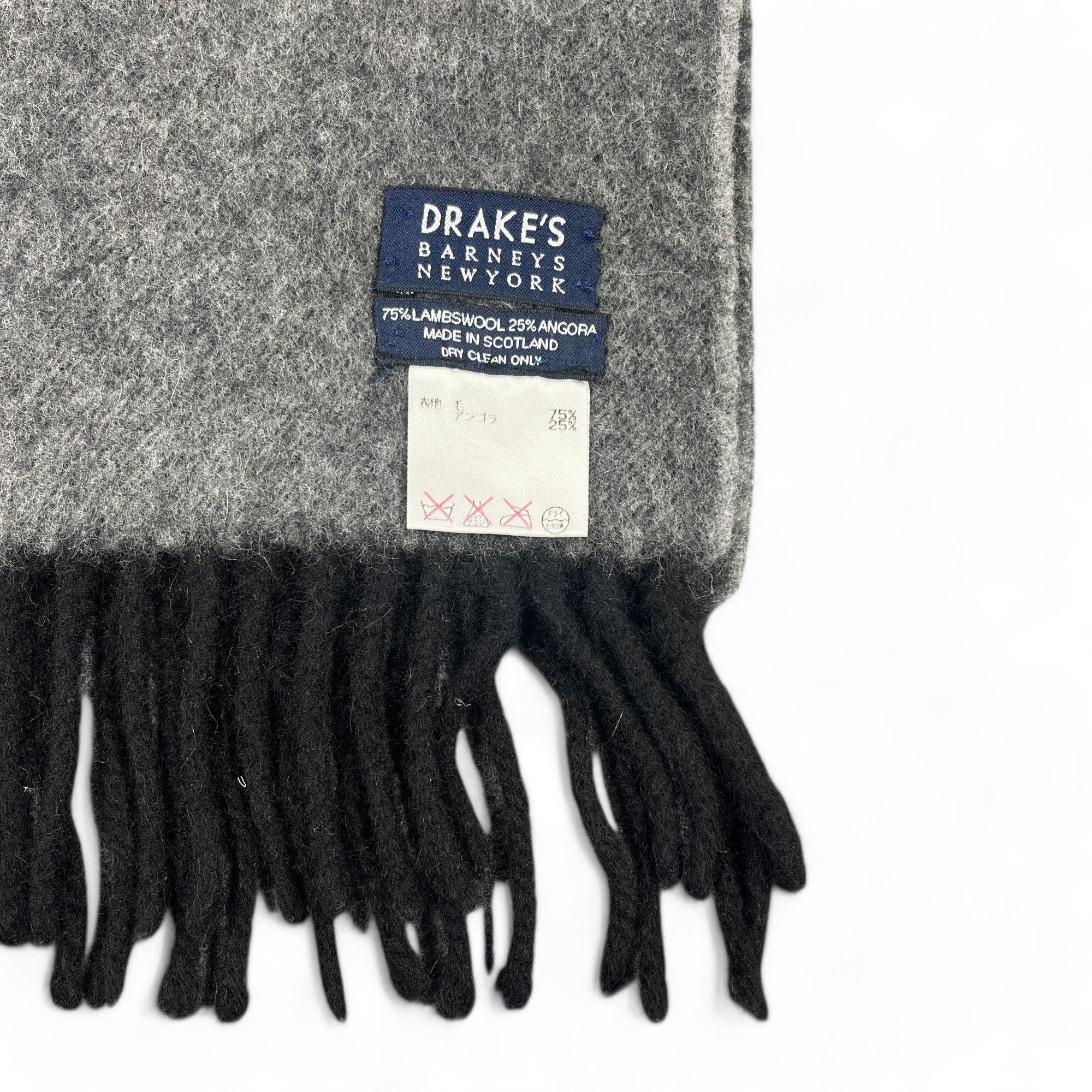 Barneys New York Drake Scarf / Muffler / Neckwear T957 Size ONE SIZE - 5 Thumbnail