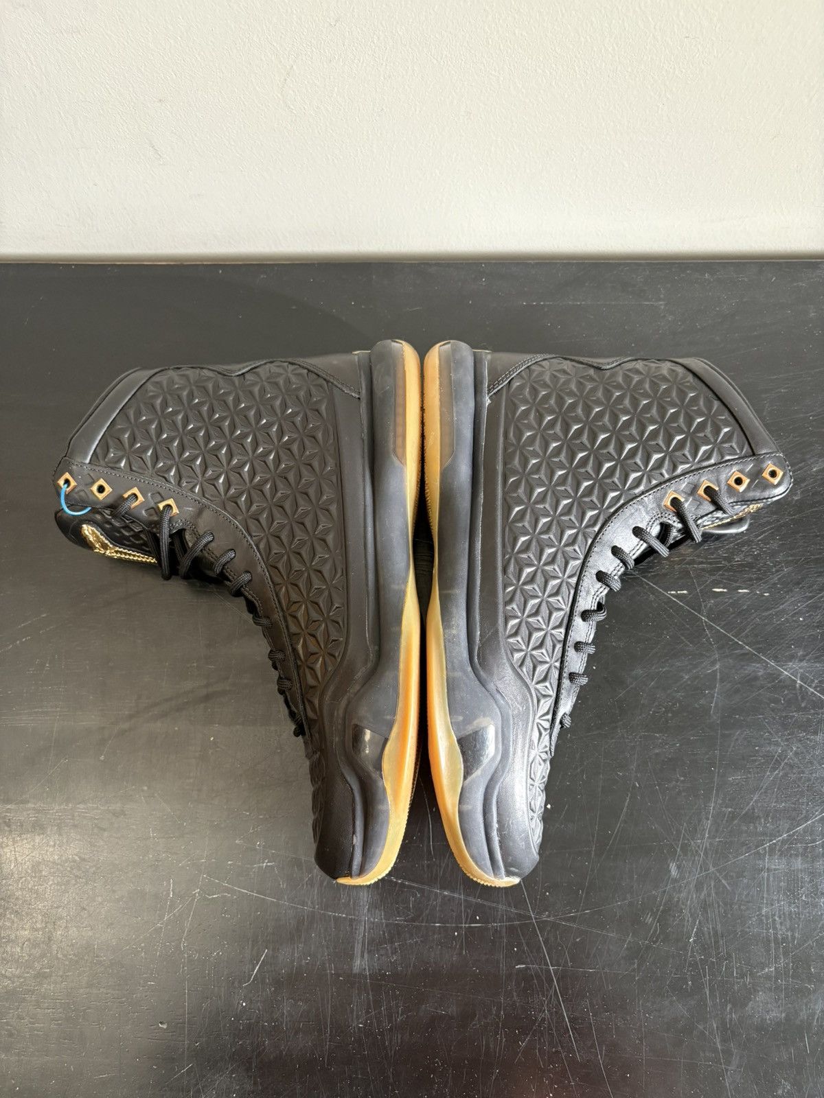 Nike Nike Kobe 10 Elite EXT High Black Gold Size US 10 / EU 43 - 4 Thumbnail