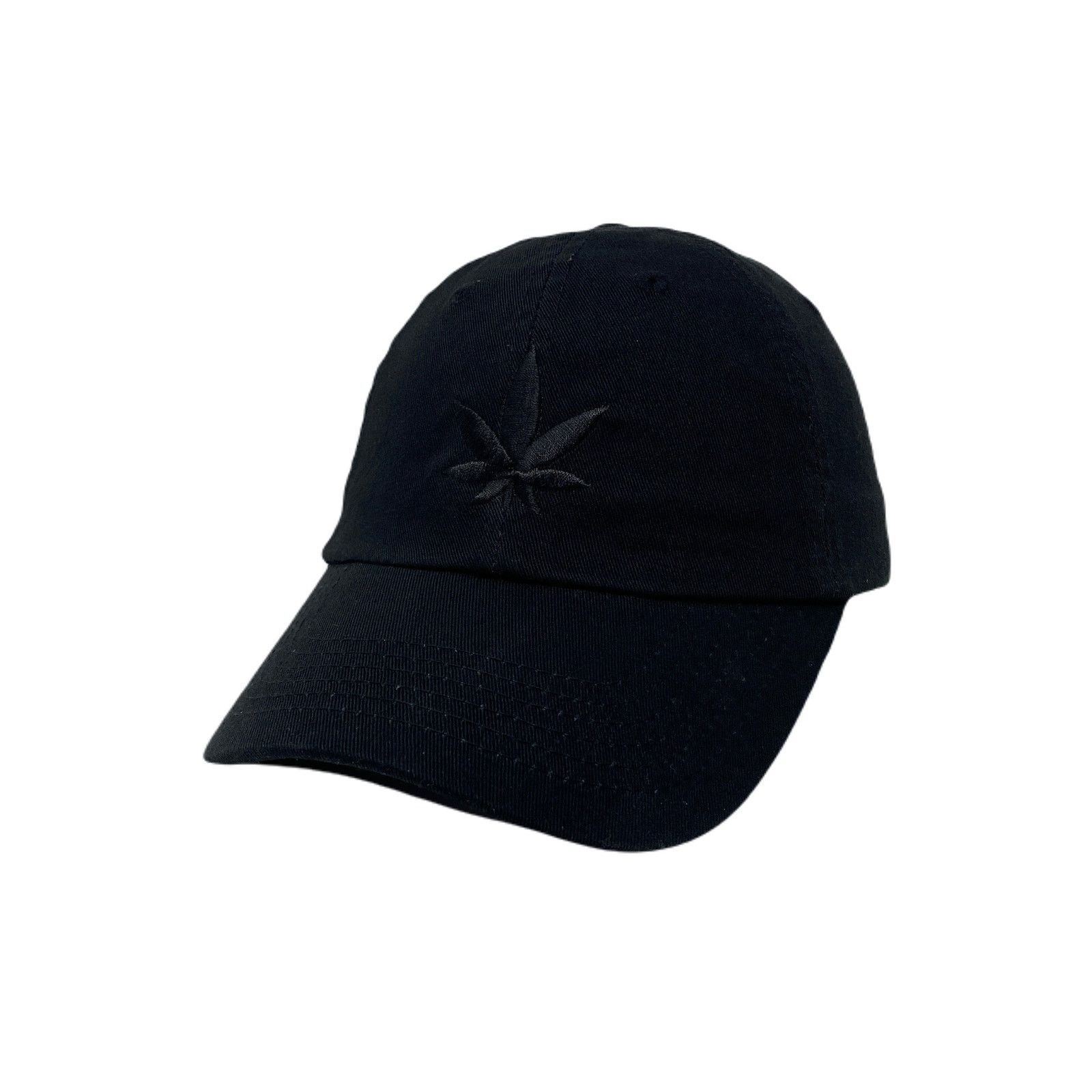 Other Plant Life Black Leaf Dad Hat Size ONE SIZE - 2 Thumbnail