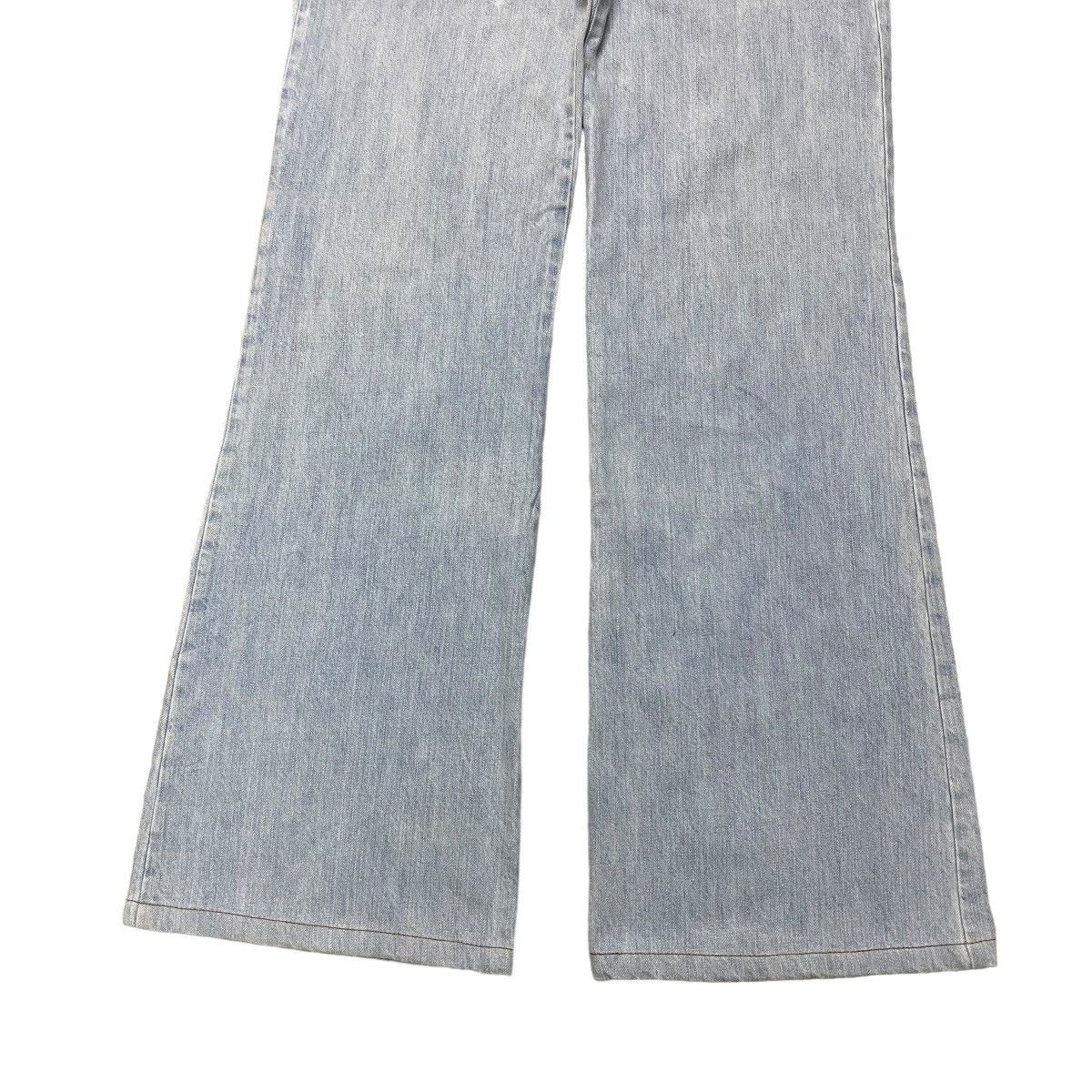 Chloe Denim Flare Jeans Bleu Delave