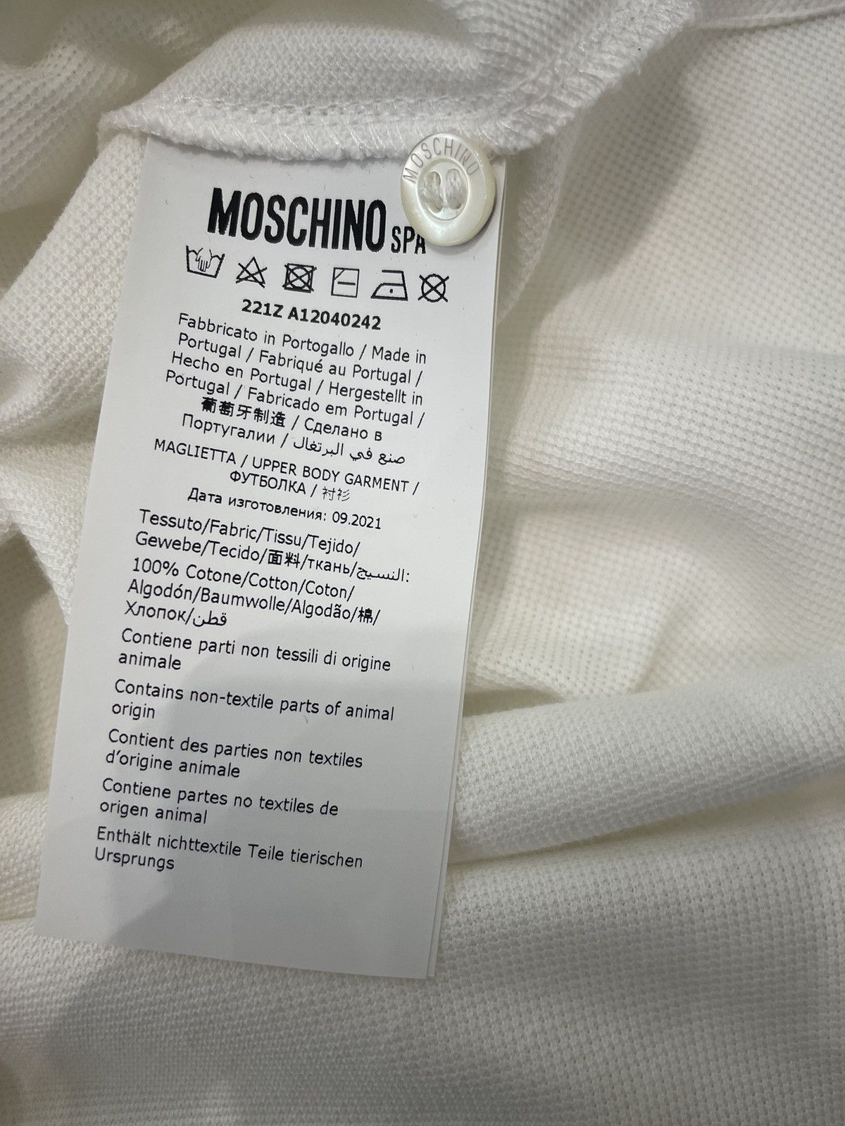 Moschino Moschino Polo Shirt Size US XXL / EU 58 / 5 - 4 Thumbnail