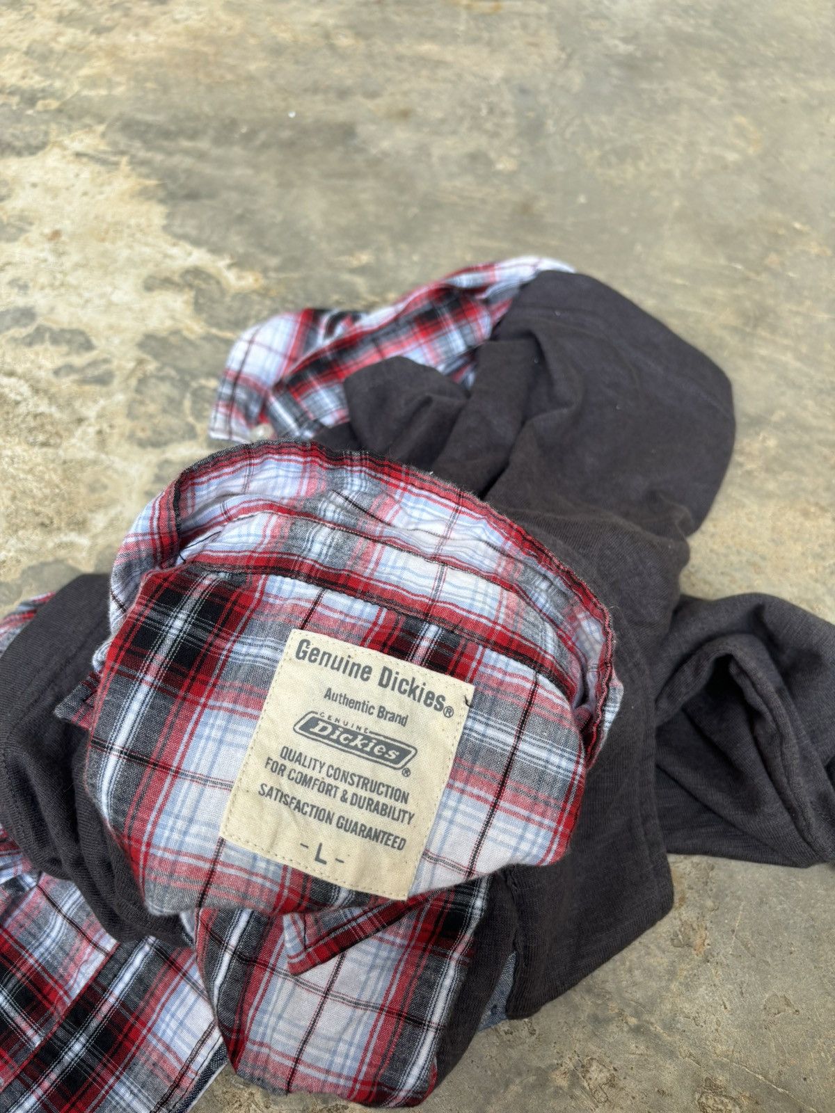 Dickies × If Six Was Nine × Japanese Brand Y2k Double Layer Dickies Shirt Button up Size US L / EU 52-54 / 3 - 7 Thumbnail
