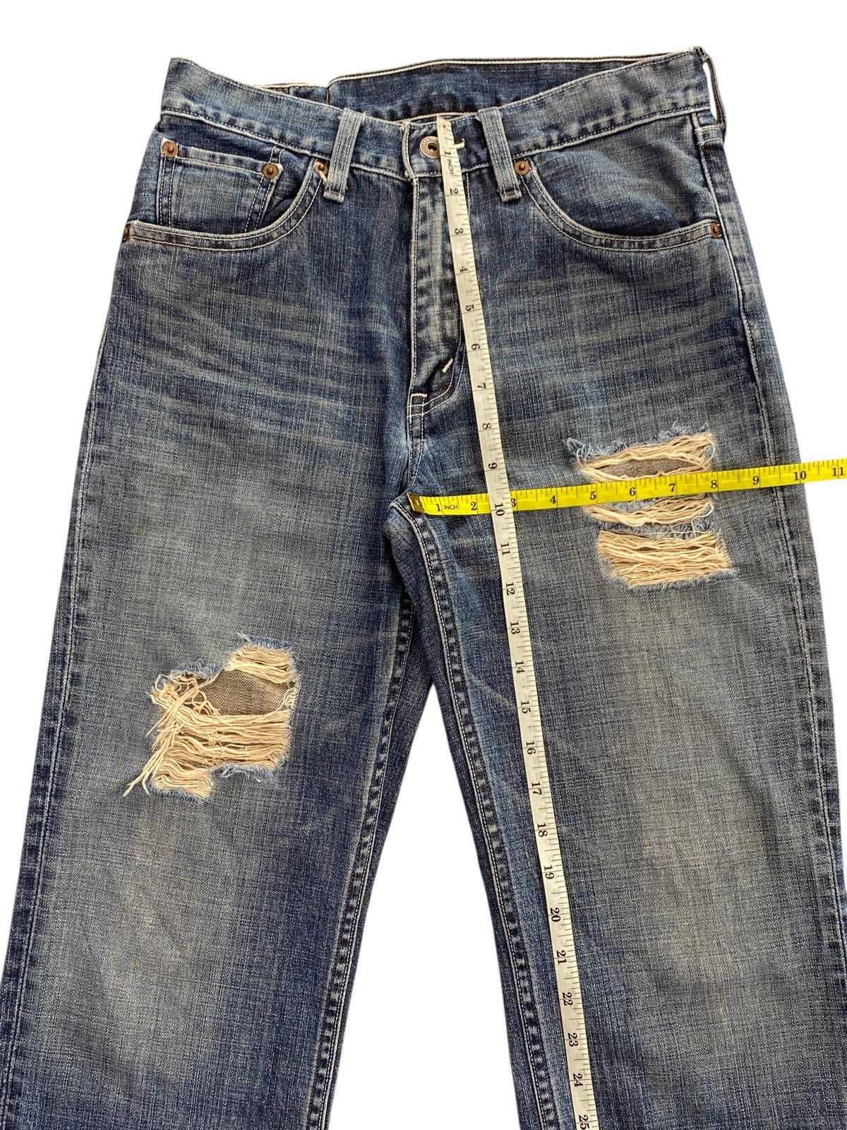 Levi's Levi’s Distressed Faded Wash Style Loose Jeans Size US 28 / EU 44 - 10 Thumbnail
