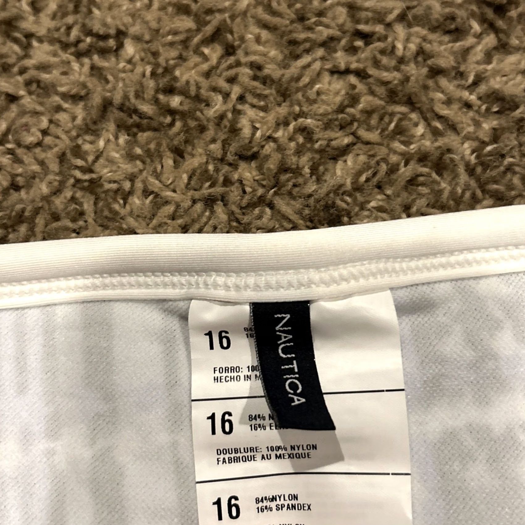 Nautica Nautica Bikini Bottom Multicolor Nylon 16 B15 Women Bikini Bottom Colorful Floral Stretch NWT Mexico Size 38" / US 16 / IT 52 - 3 Thumbnail