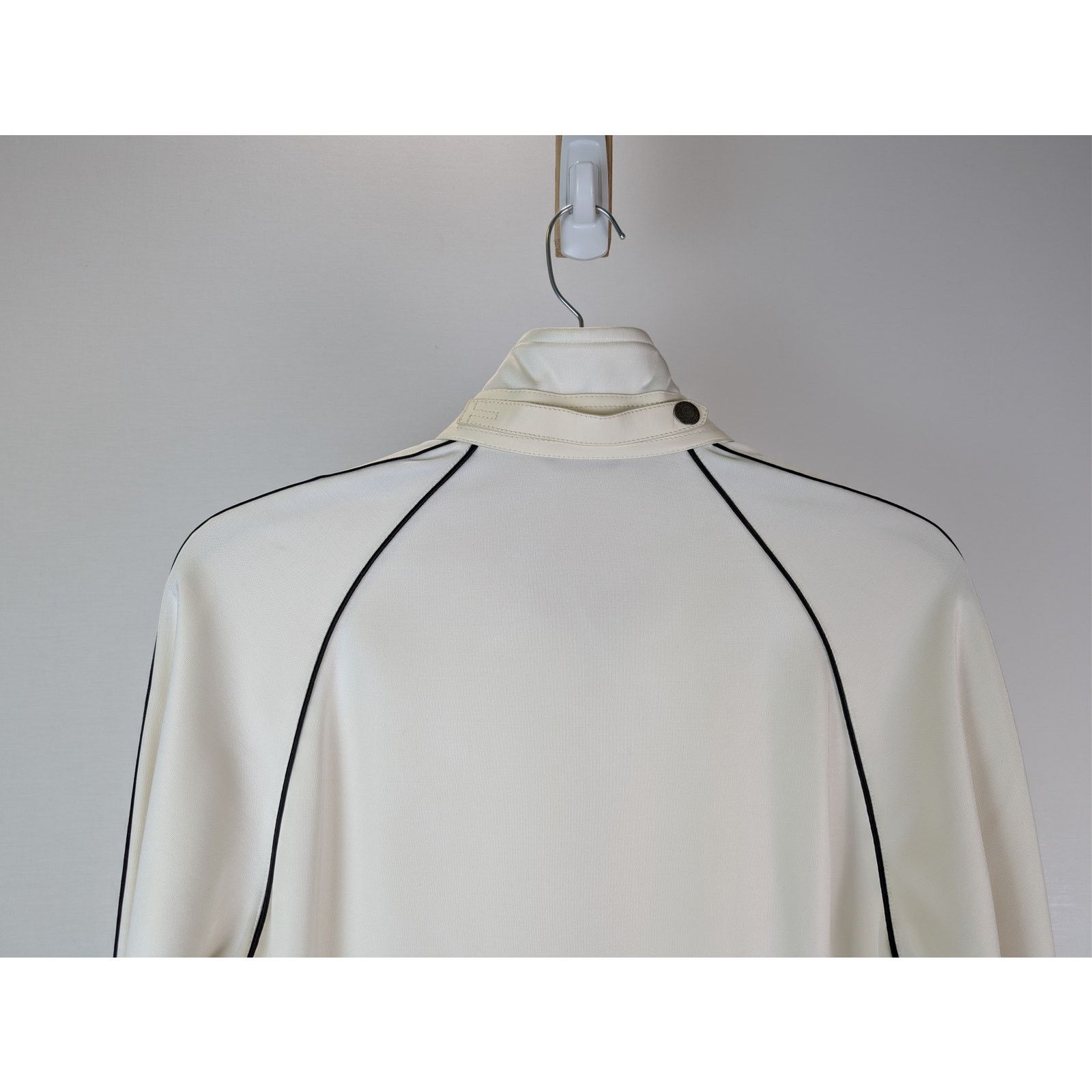 Tom Ford o1rshd1 Piping Detail Sports Jacket in Ivory Size US M / EU 48-50 / 2 - 12 Thumbnail