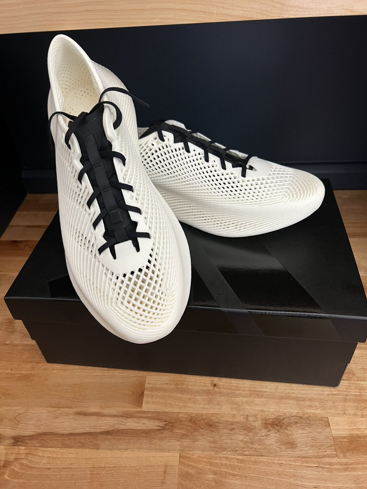 Adidas adidas CLIMACOOL 4D Laced White & Black (JQ6637) Size US 10.5 / EU 43-44 - 2 Thumbnail
