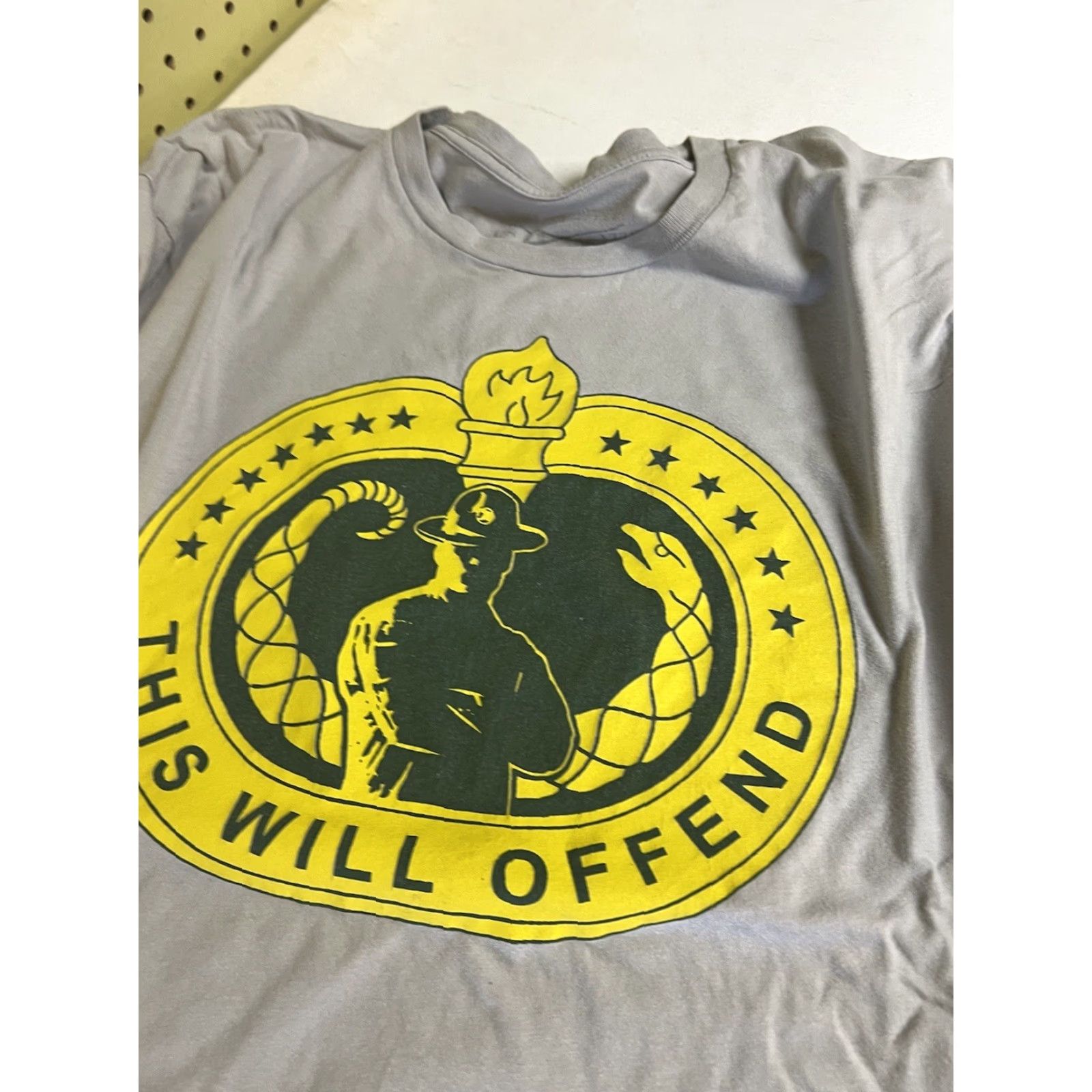 Vintage GRUNT STYLE T-Shirt Cotton Skull Screen Tee Mens Gray 2XL Military GS 2X Offend Shirt Size US XXL / EU 58 / 5 - 3 Thumbnail