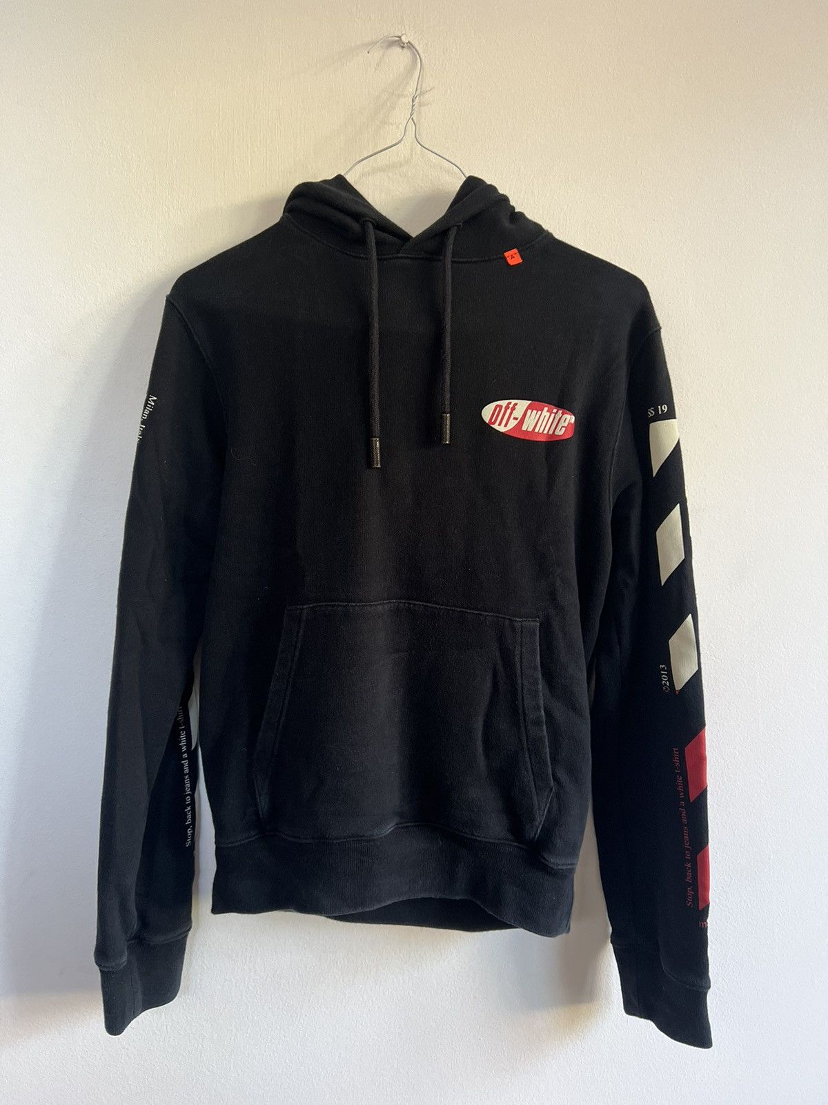 Off-White Off white split logo Hoodie Size US S / EU 44-46 / 1 - 2 Thumbnail