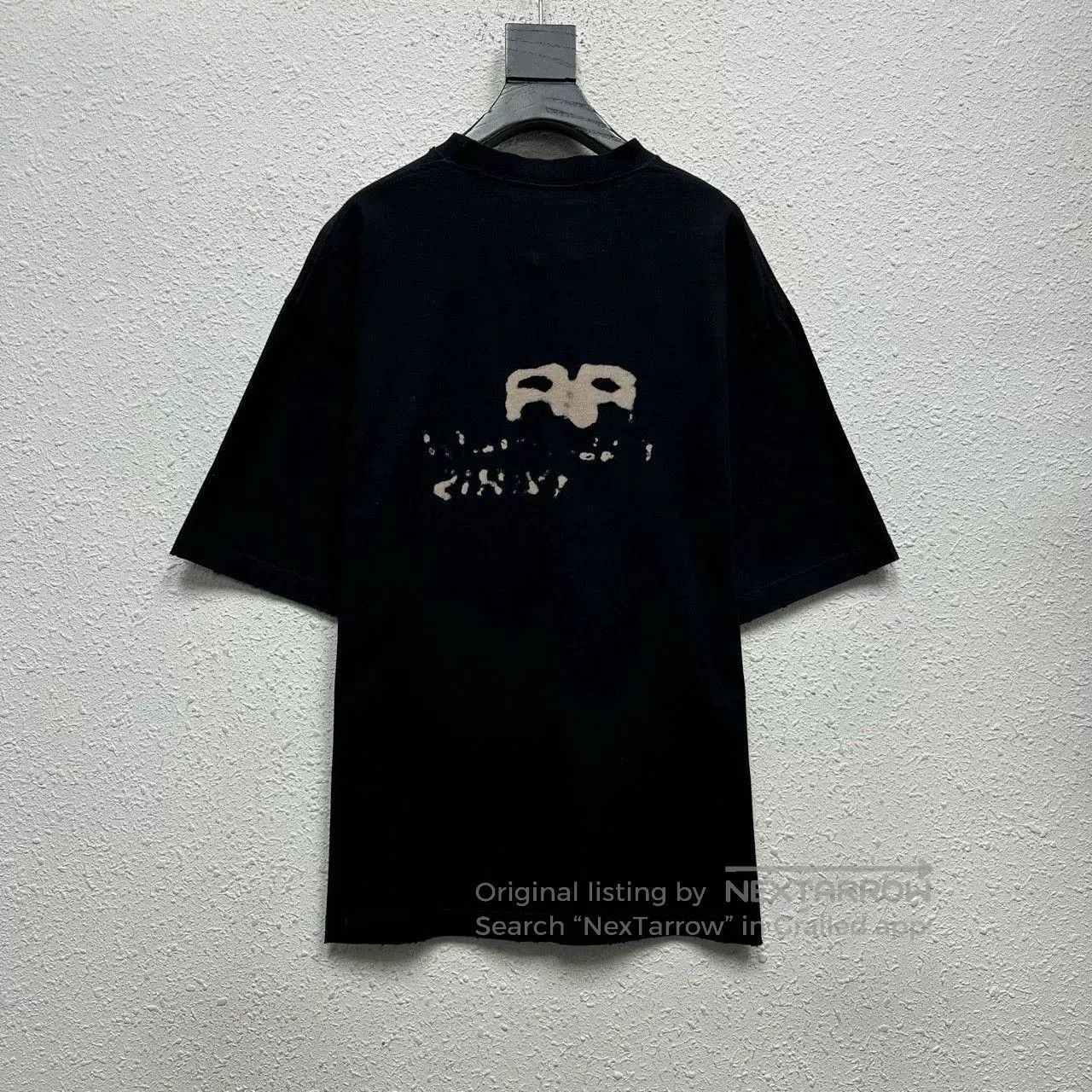 Balenciaga Balenciaga Black Double B Graffiti T-shirt. Size US M / EU 48-50 / 2 - 2 Thumbnail