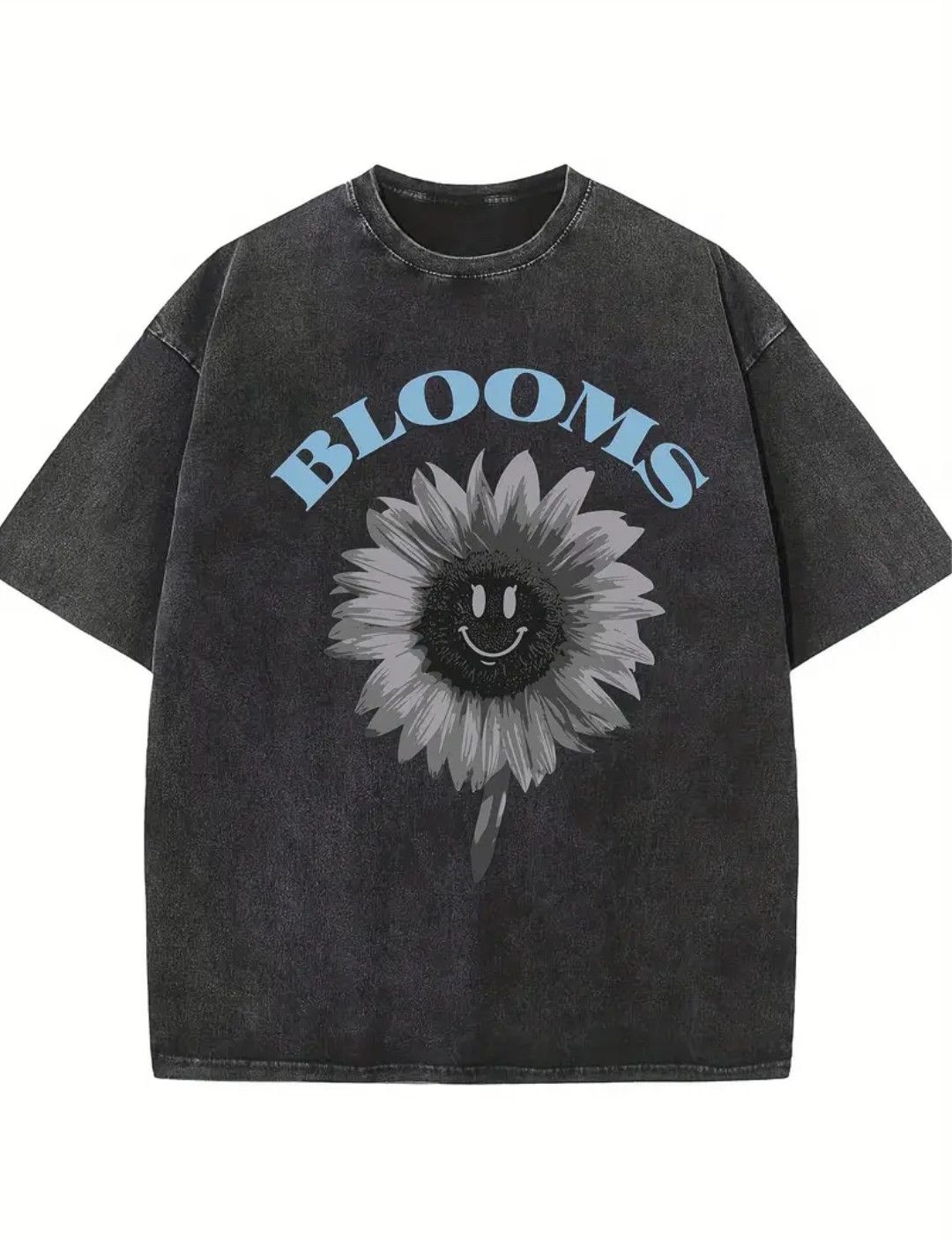 Vintage Fun Crazy Sunflower Vintage Printed Loose Tee Size US XXL / EU 58 / 5 - 1 Thumbnail