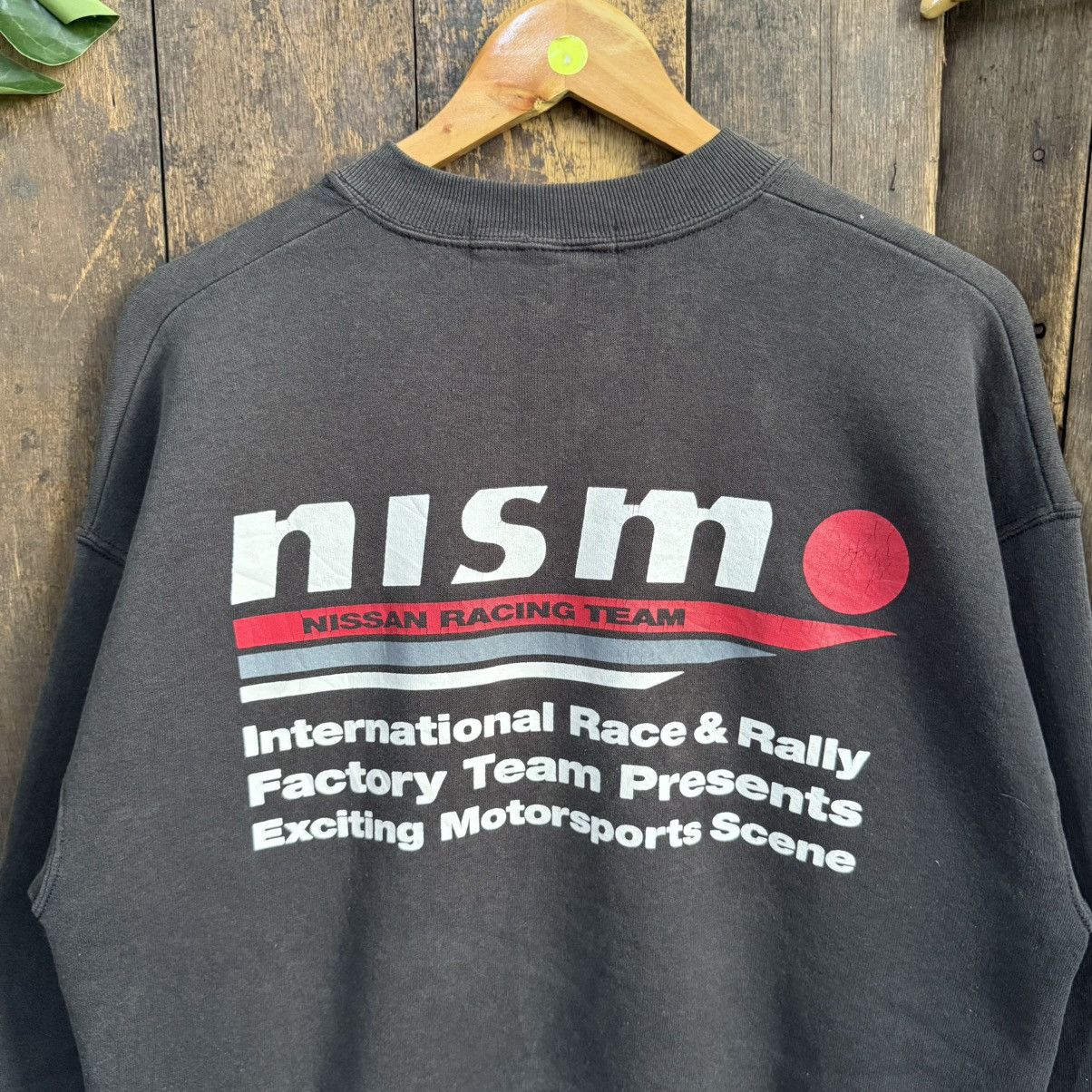 Vintage Vintage Nismo Nissan Racing Team Sweatshirt Size US L / EU 52-54 / 3 - 3 Thumbnail