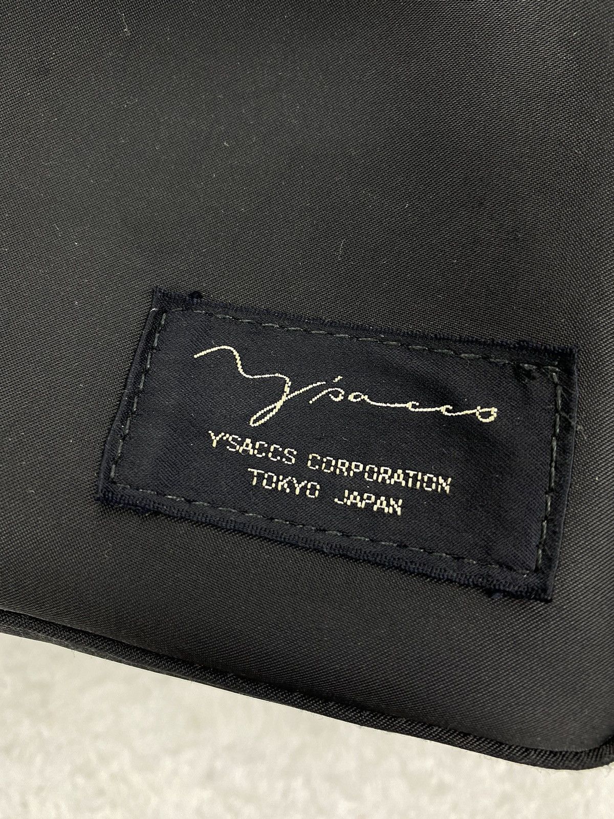 Yohji Yamamoto Y’saacs Pour Homme YOHJI YAMAMOTO Signature Nylon Backpack Size ONE SIZE - 2 Thumbnail