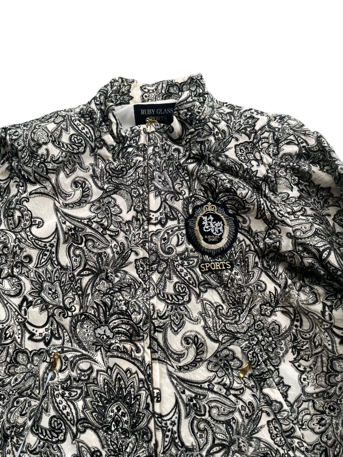 Japanese Brand Vintage Ruby Glass Sports Jacket Size M / US 6-8 / IT 42-44 - 3 Thumbnail